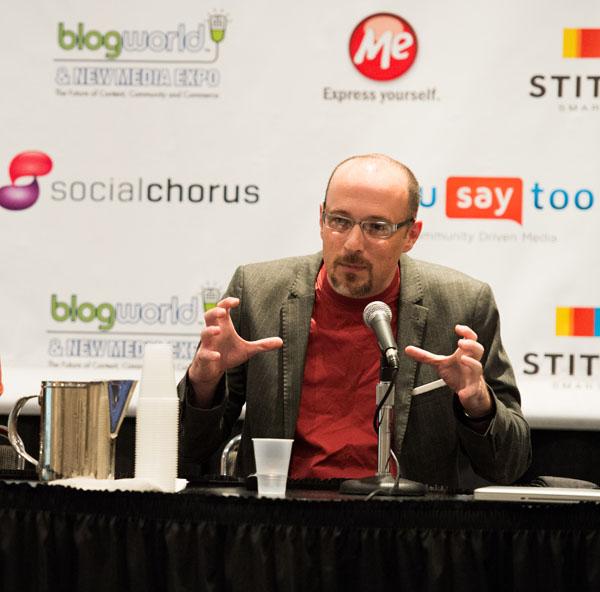 Panel Presentation at Blogworld Expo