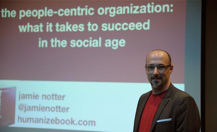 Speaking in Belgium at Fusion Marketing Exchange