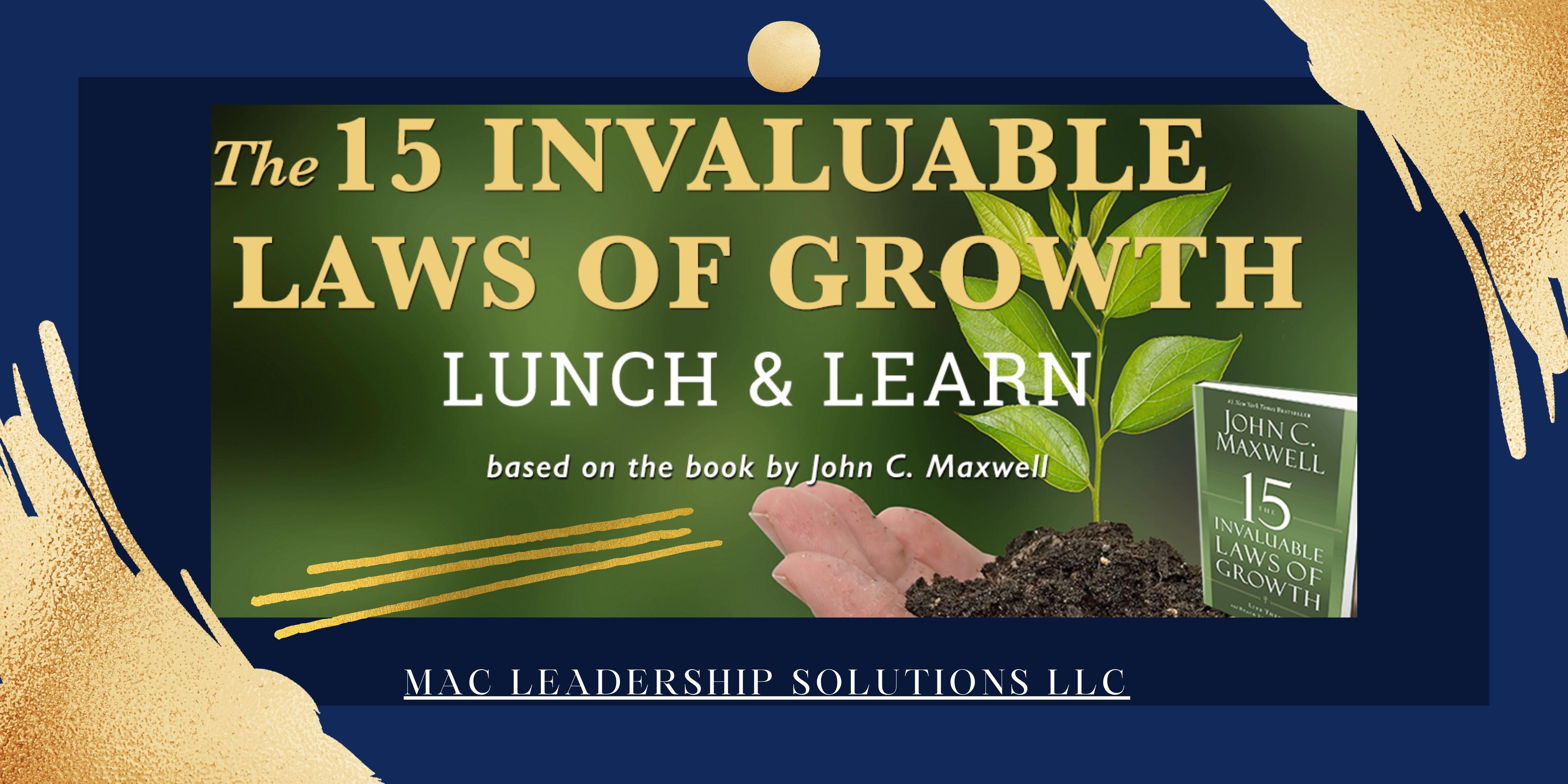 Lunch N Learn MAC Leadership 15 Laws
