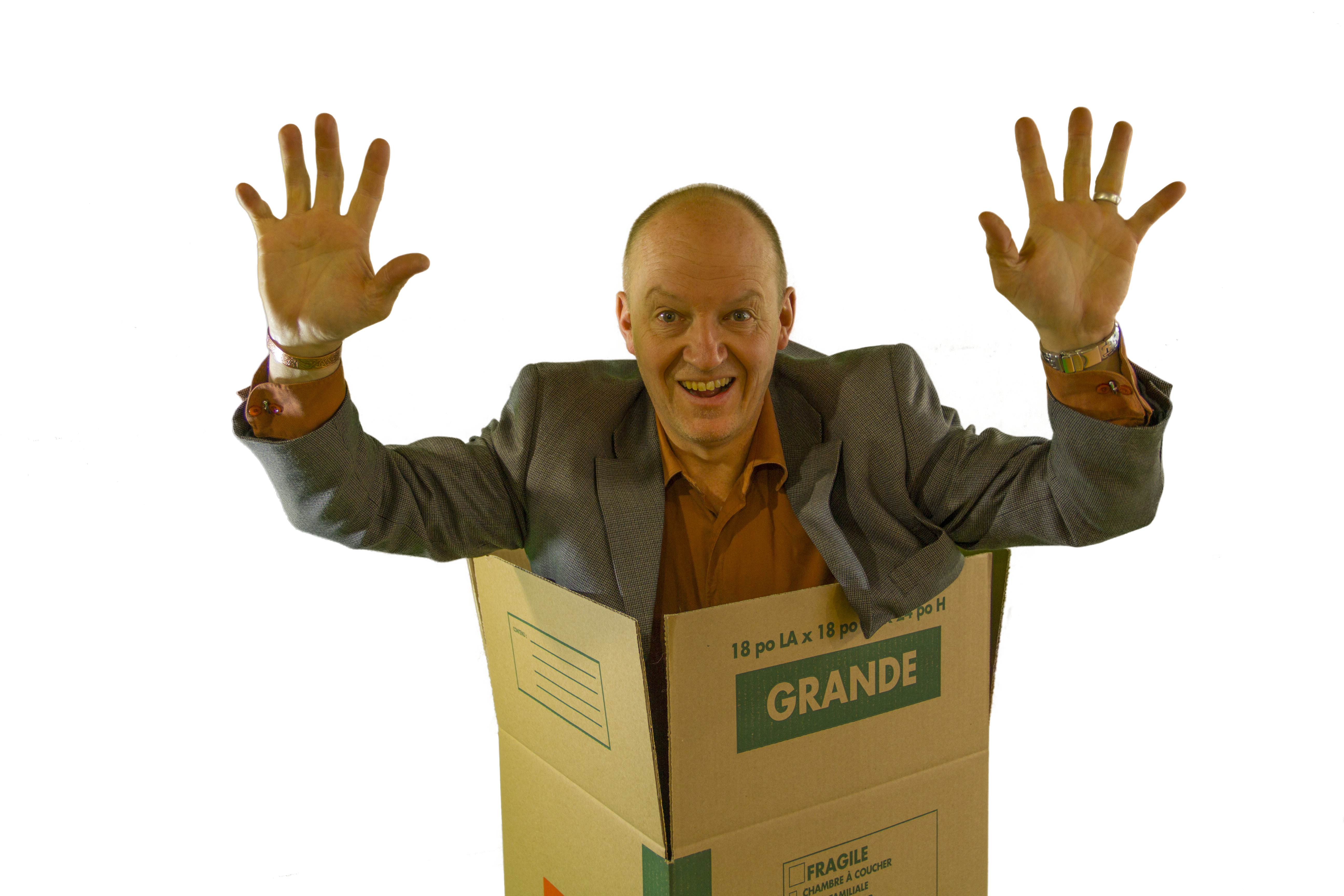 Mark Jennings-Bates Cardboard Box Escape Artist