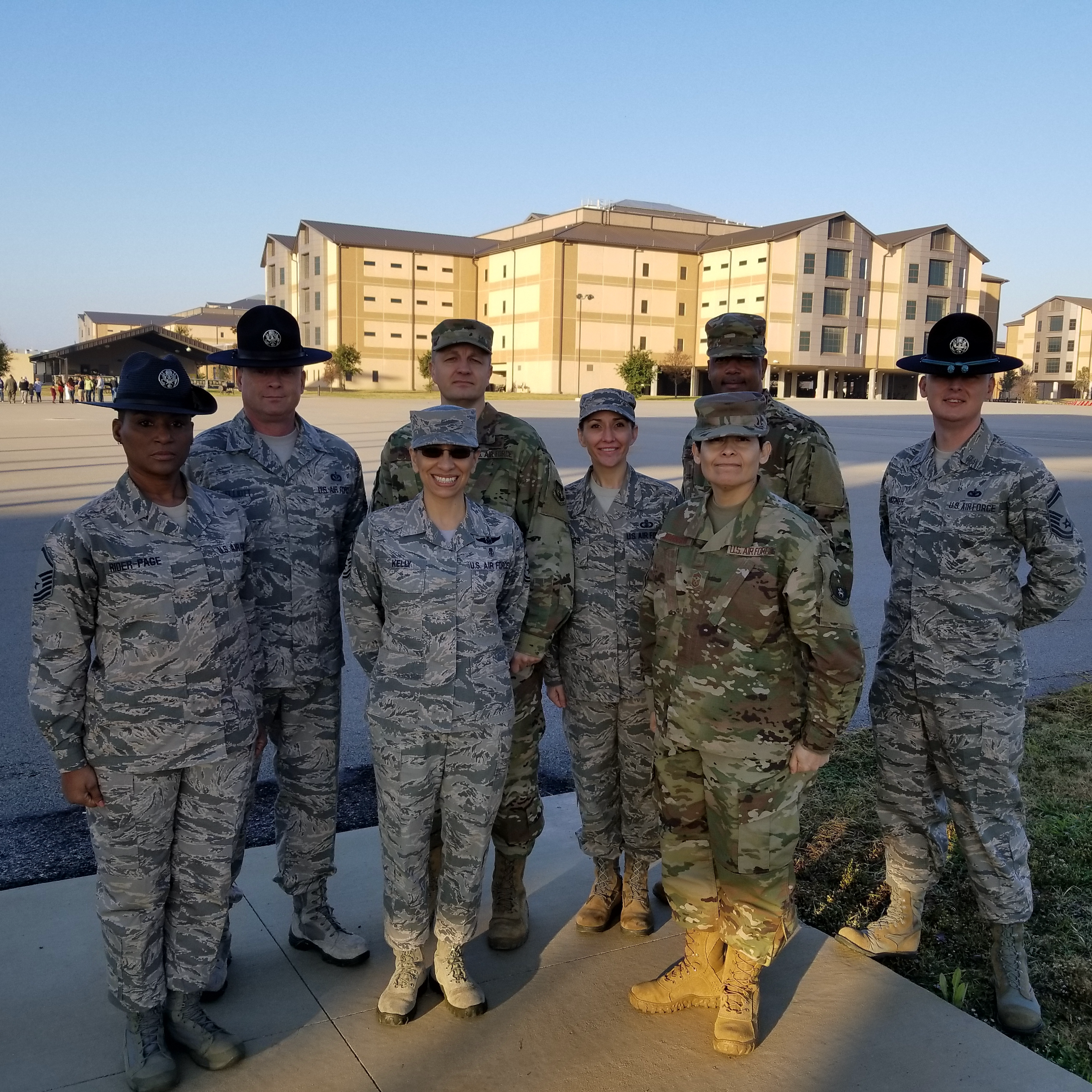 Visit to Lackland AFB - Recognized for Leadership