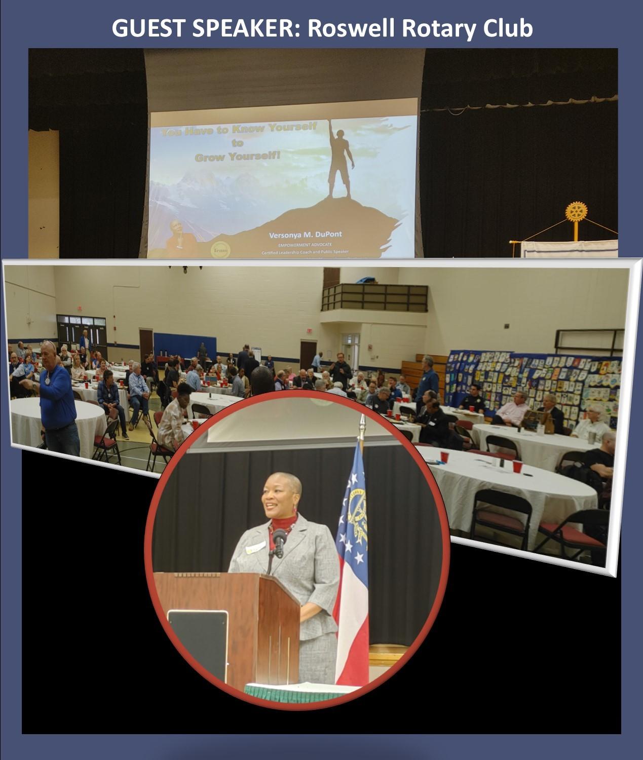 Versonya collage on-site non-profit Keynote Speaker