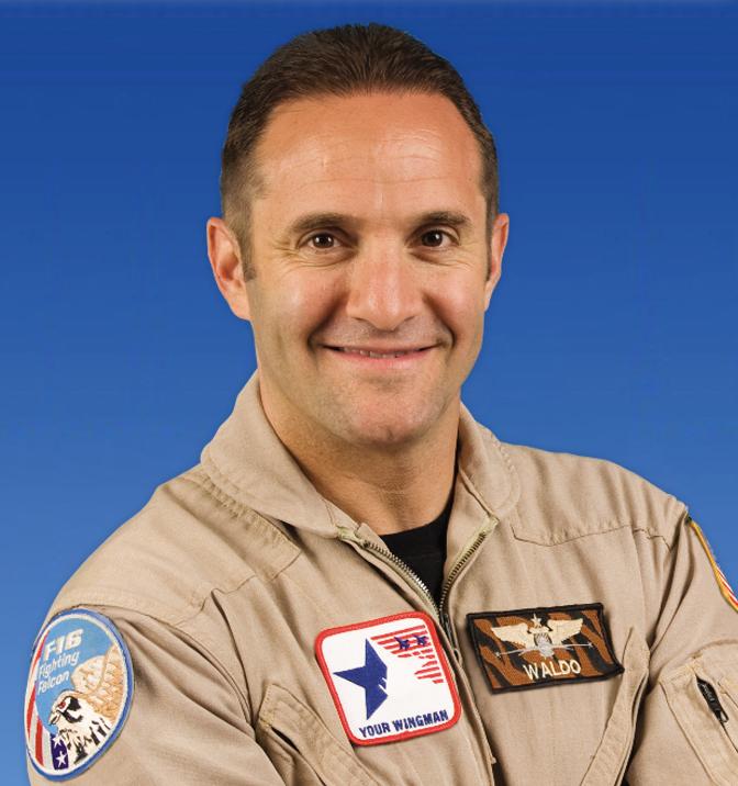 Waldo's close up head shot