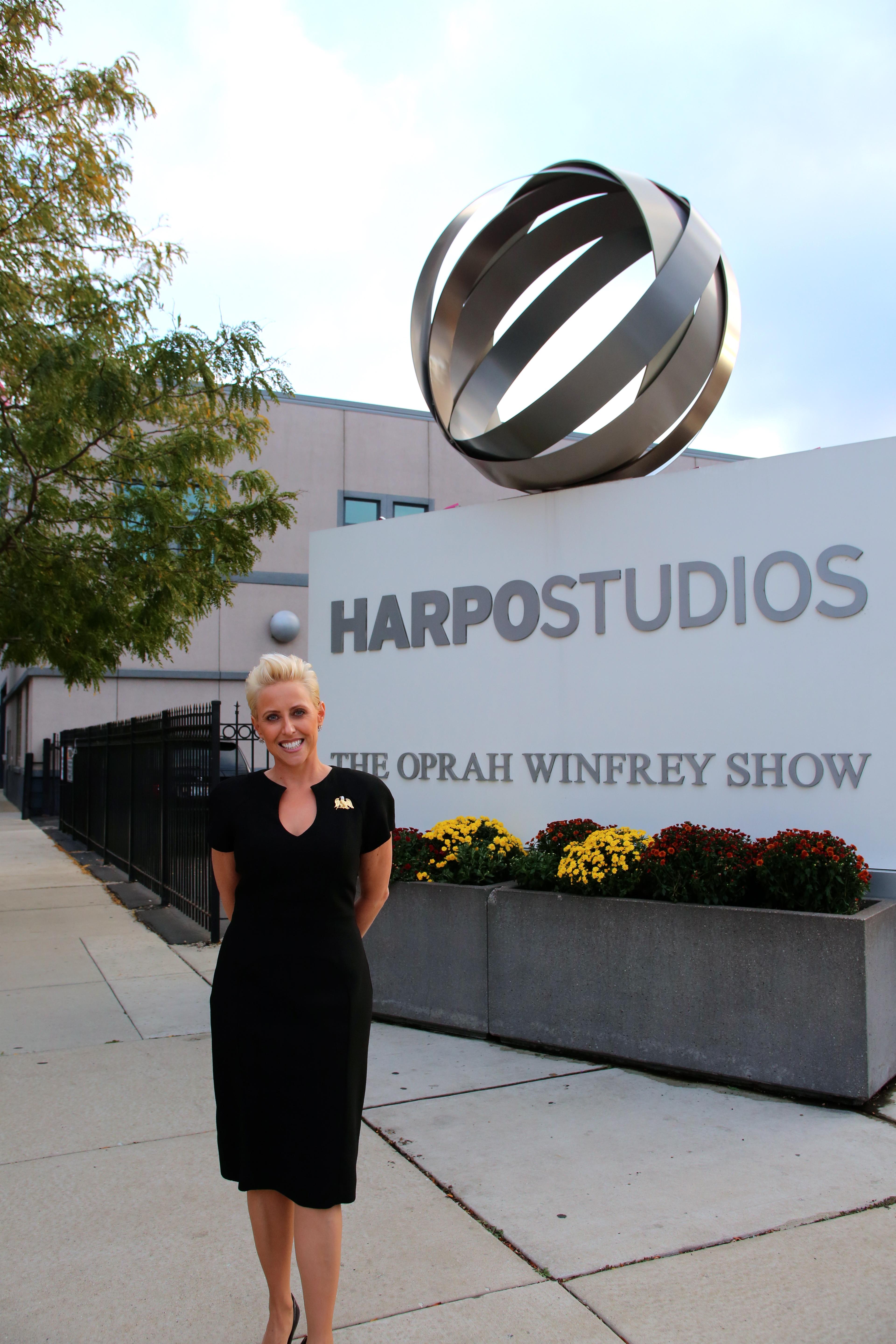 Laura speaks at Oprah Winfrey's HARPO STUDIOS