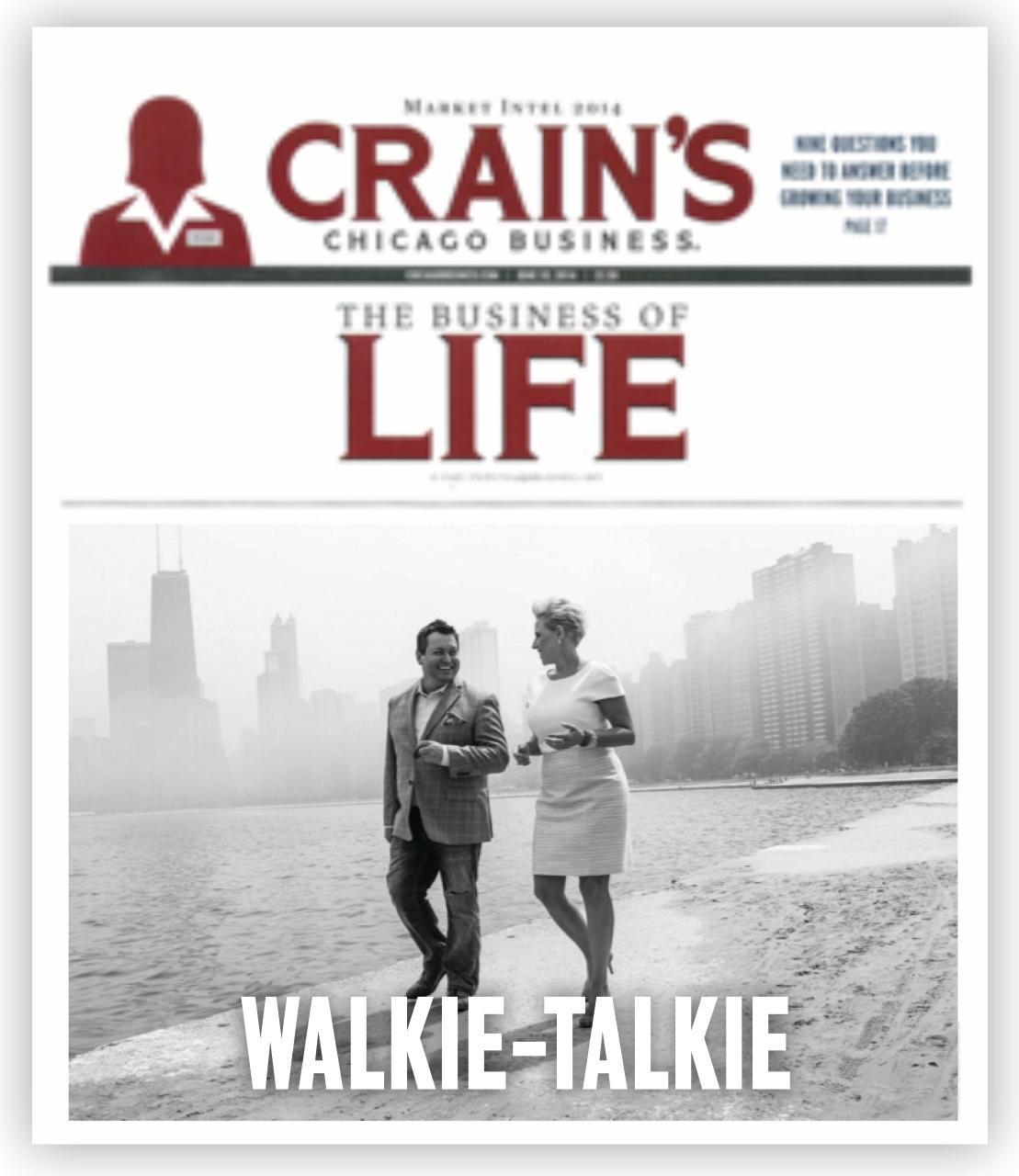 MEDIA - Laura featured in Crains Chicago Business