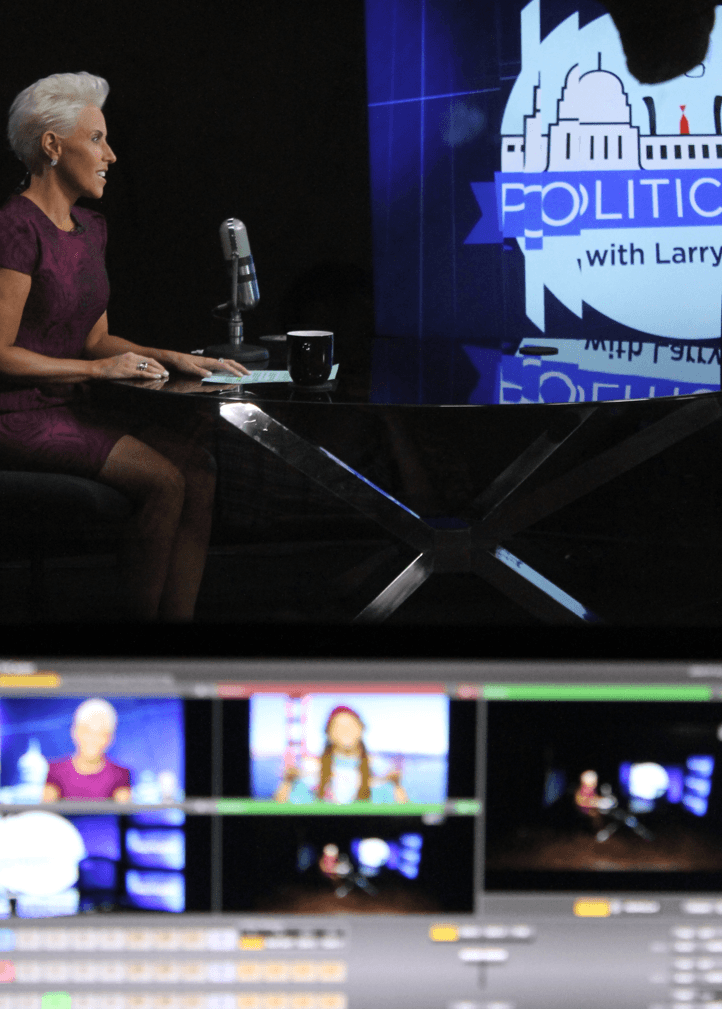 MEDIA - Laura fills in for Larry King