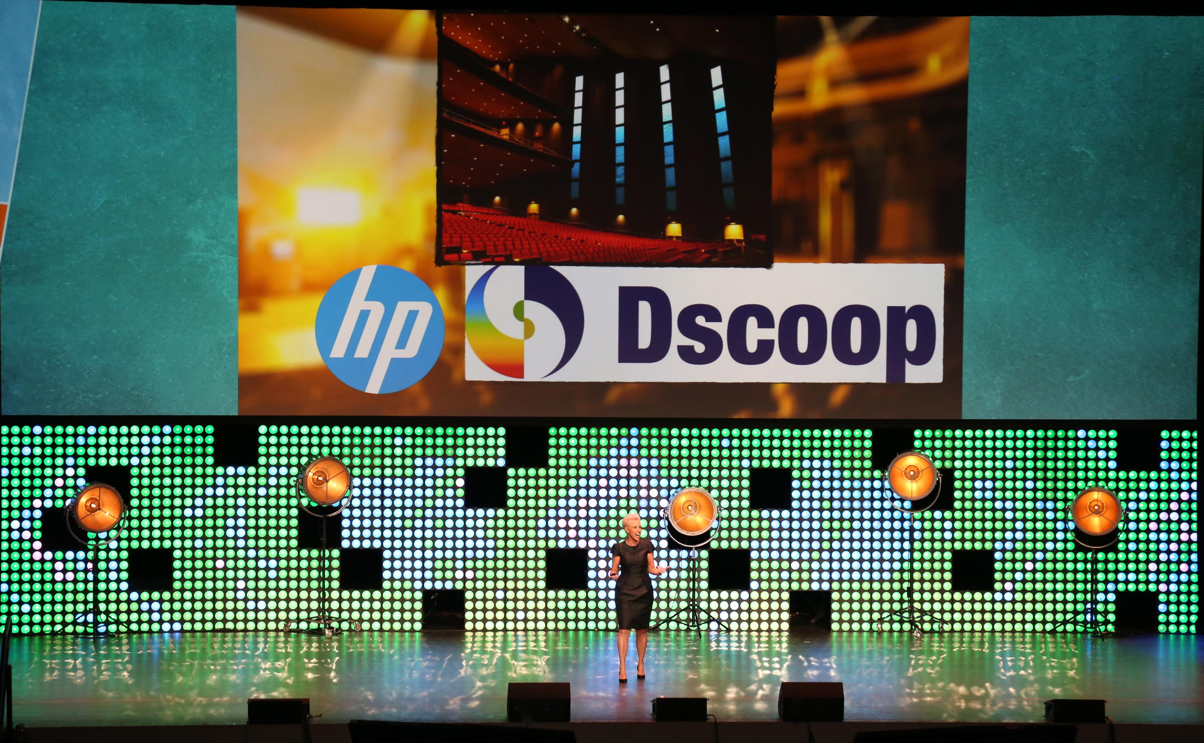 Laura Keynotes and Emcees for HP