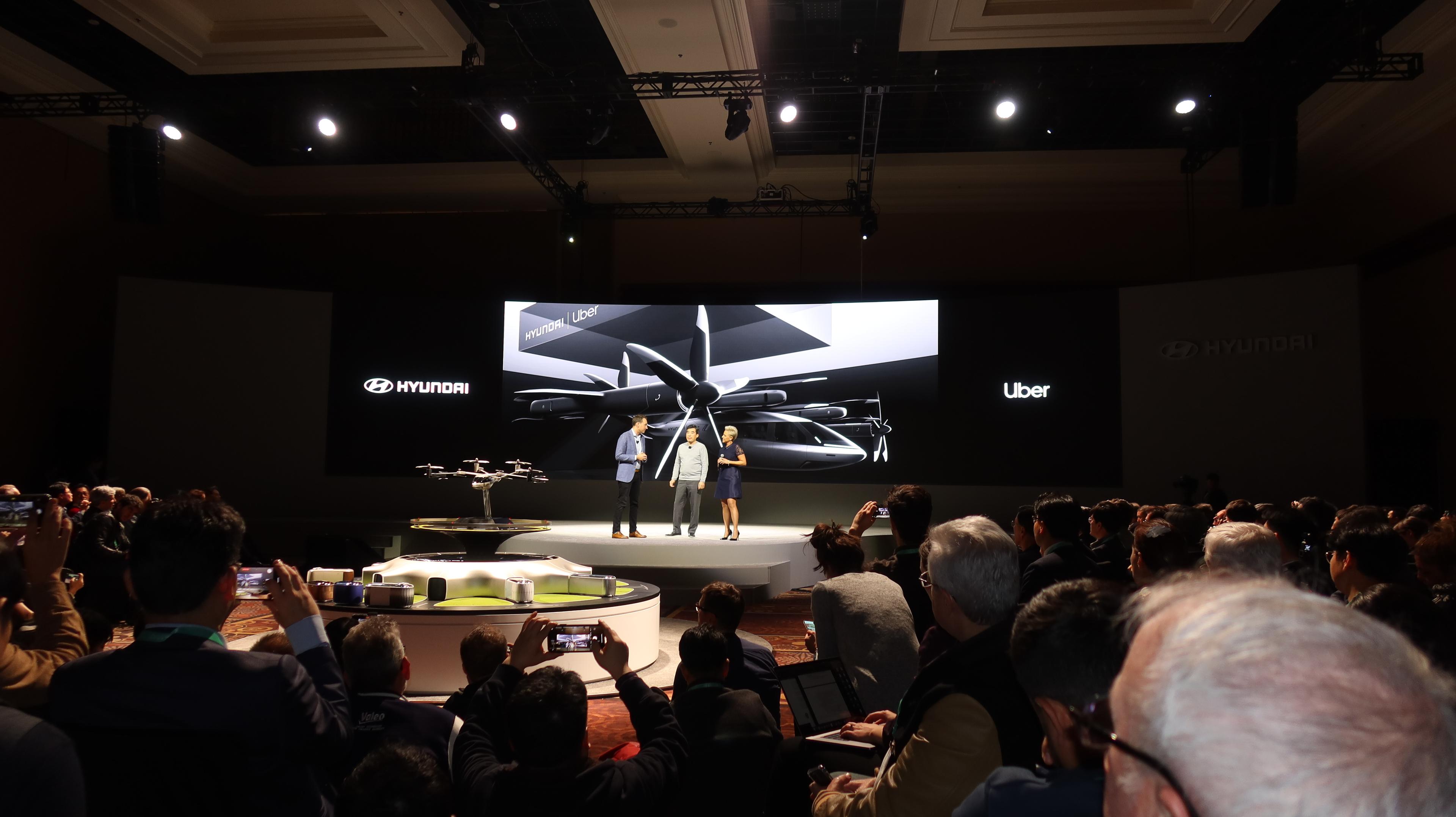 Laura emcees the Hyundai CES Kick Off