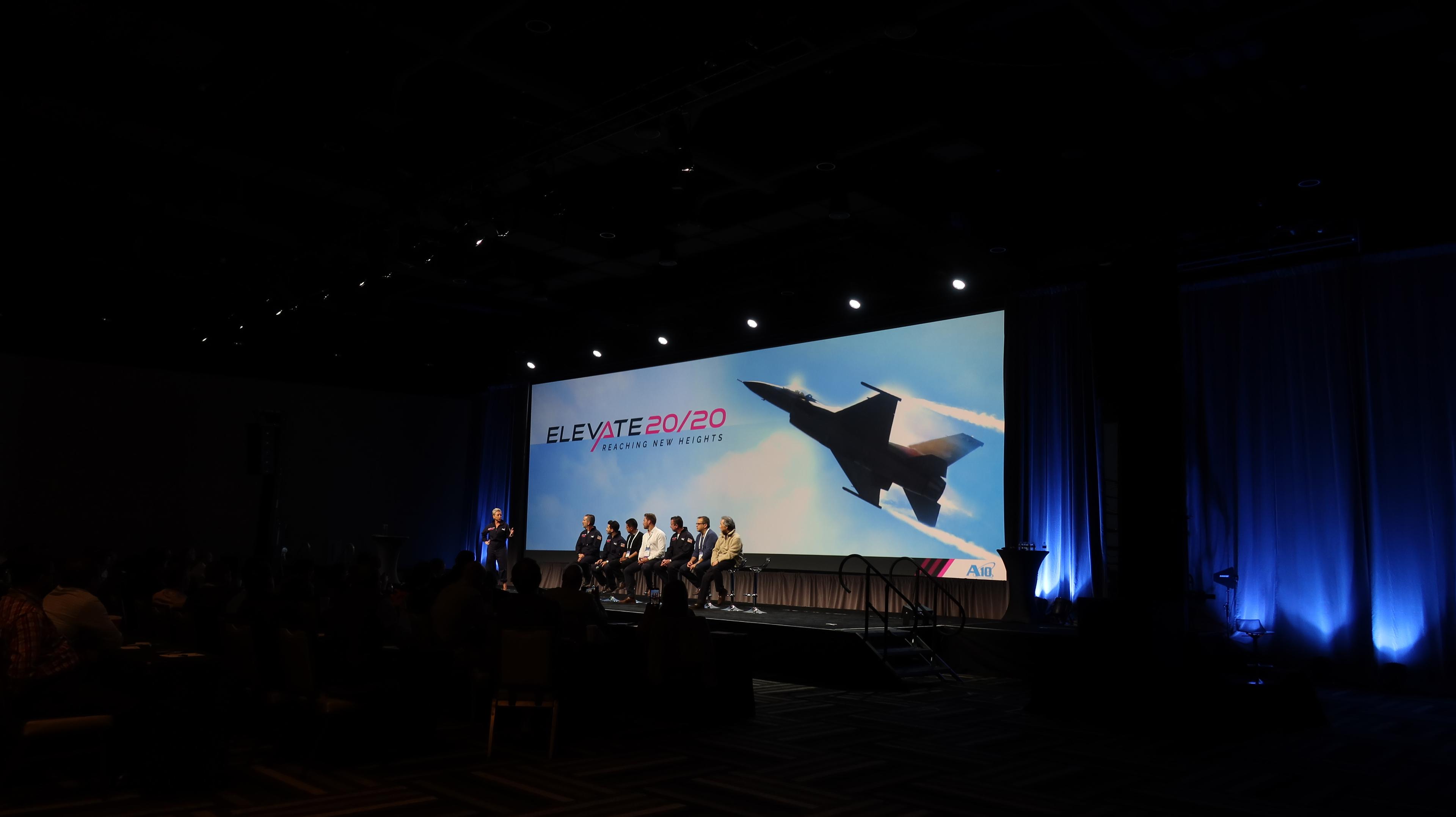 Laura Emcees Global Cyber Security Conference