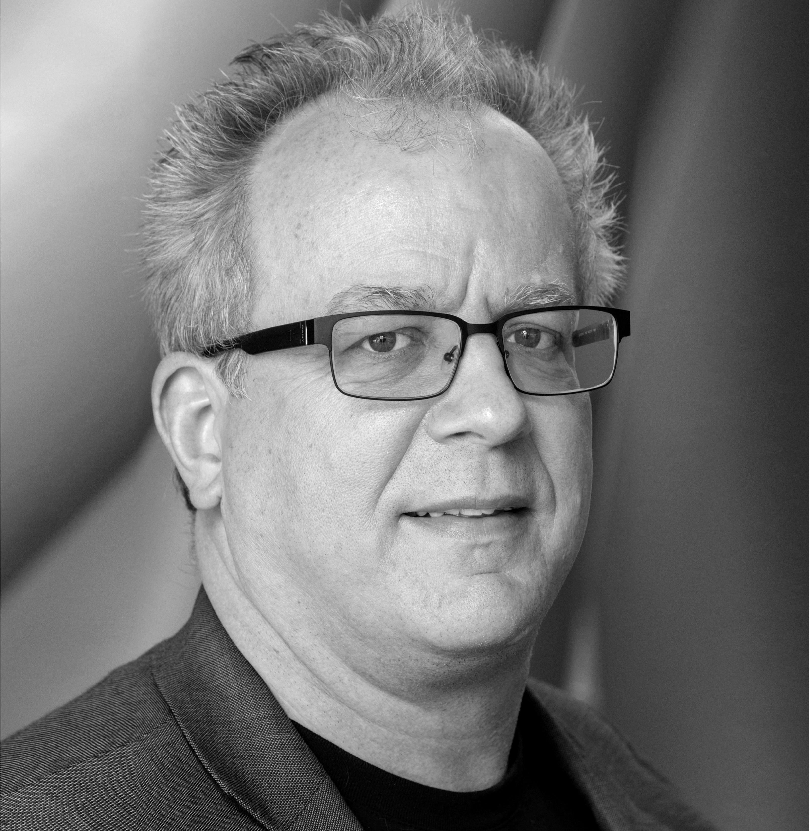 Richard Yonck B&W Headshot