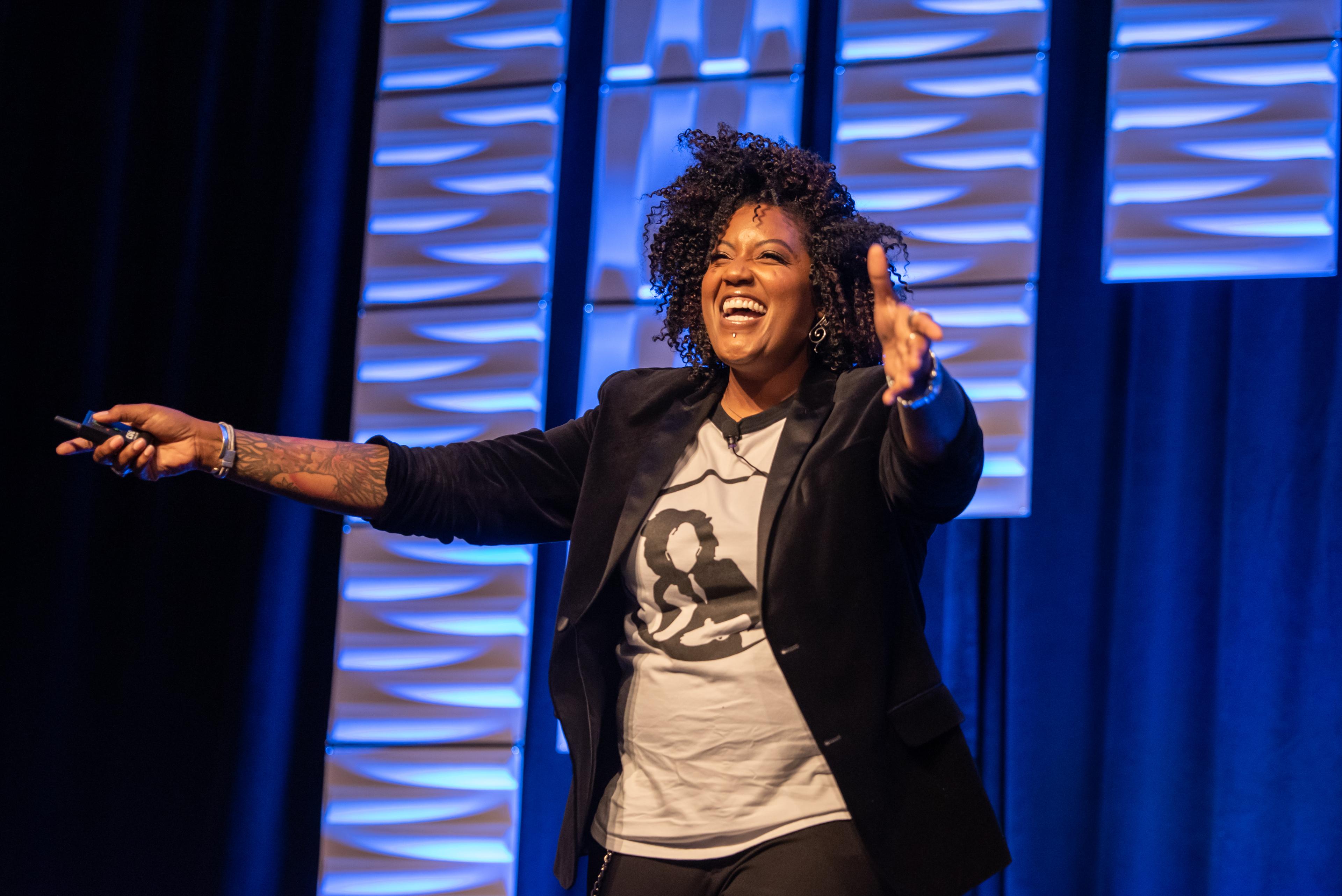 Cassandra Worthy Action Shot