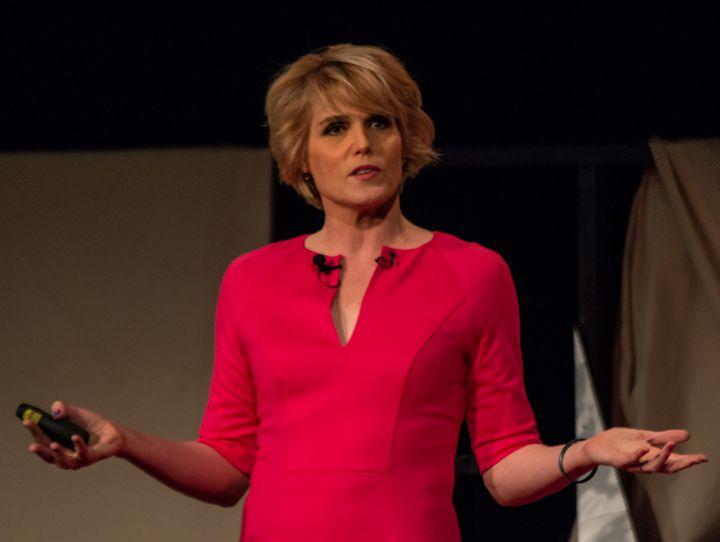 Caroline Miller presenting