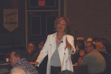 Even the analytical audience members enjoyed my humor