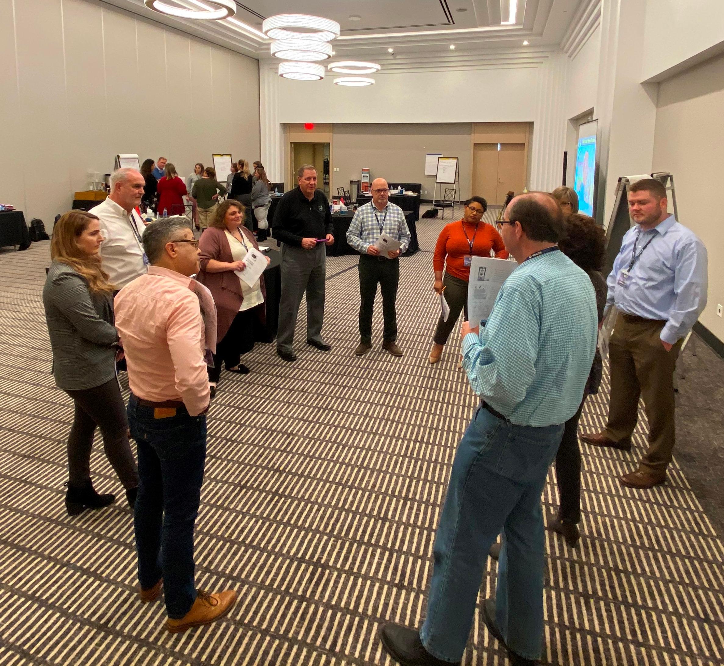 Helping people share brainstorming in an "idea exchange"