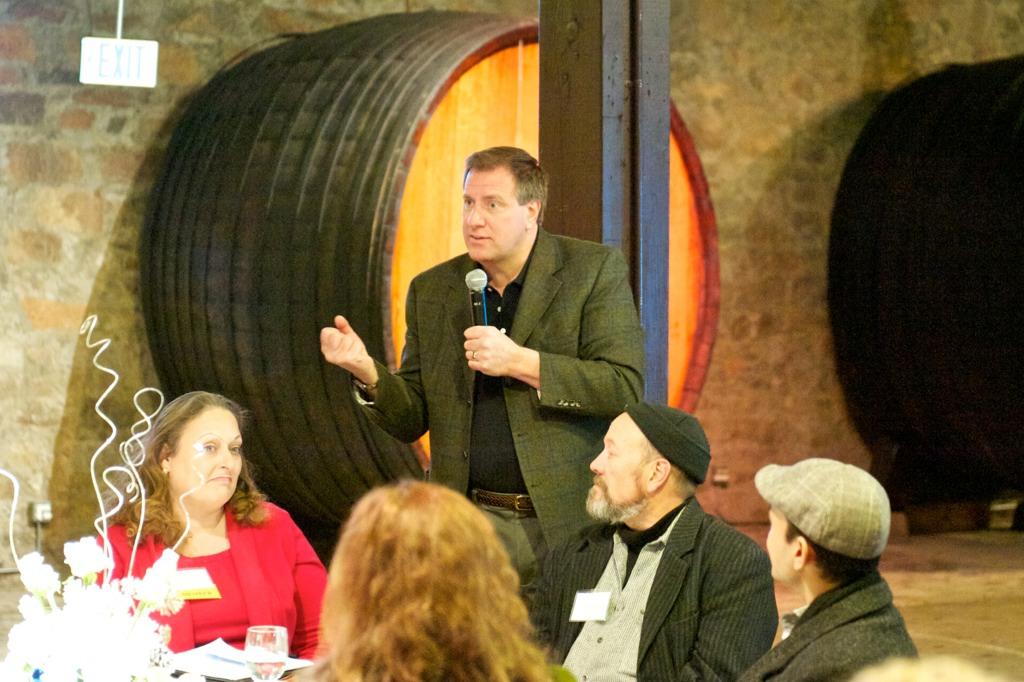 Making a point about personal branding for ILEA