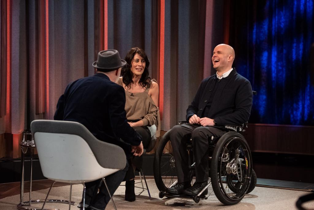 Mark Pollock appears on the Tommy Tiernan Show
