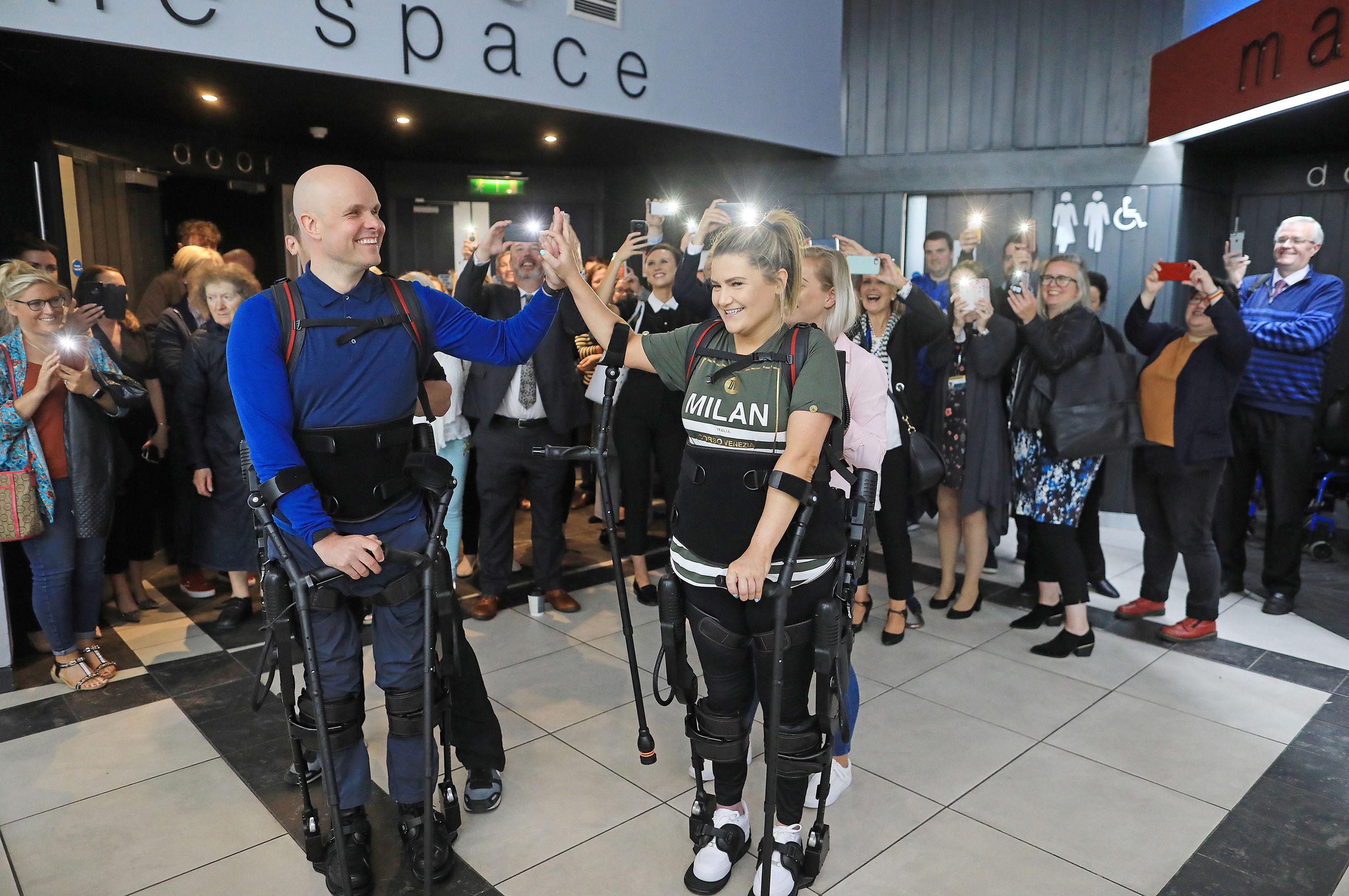 Mark Pollock in Exoskeleton