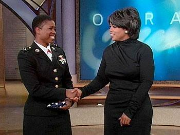 Oprah and Vernice Armour