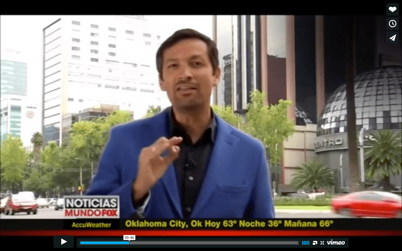 Mundo Fox News Segment "Ideas of Character".