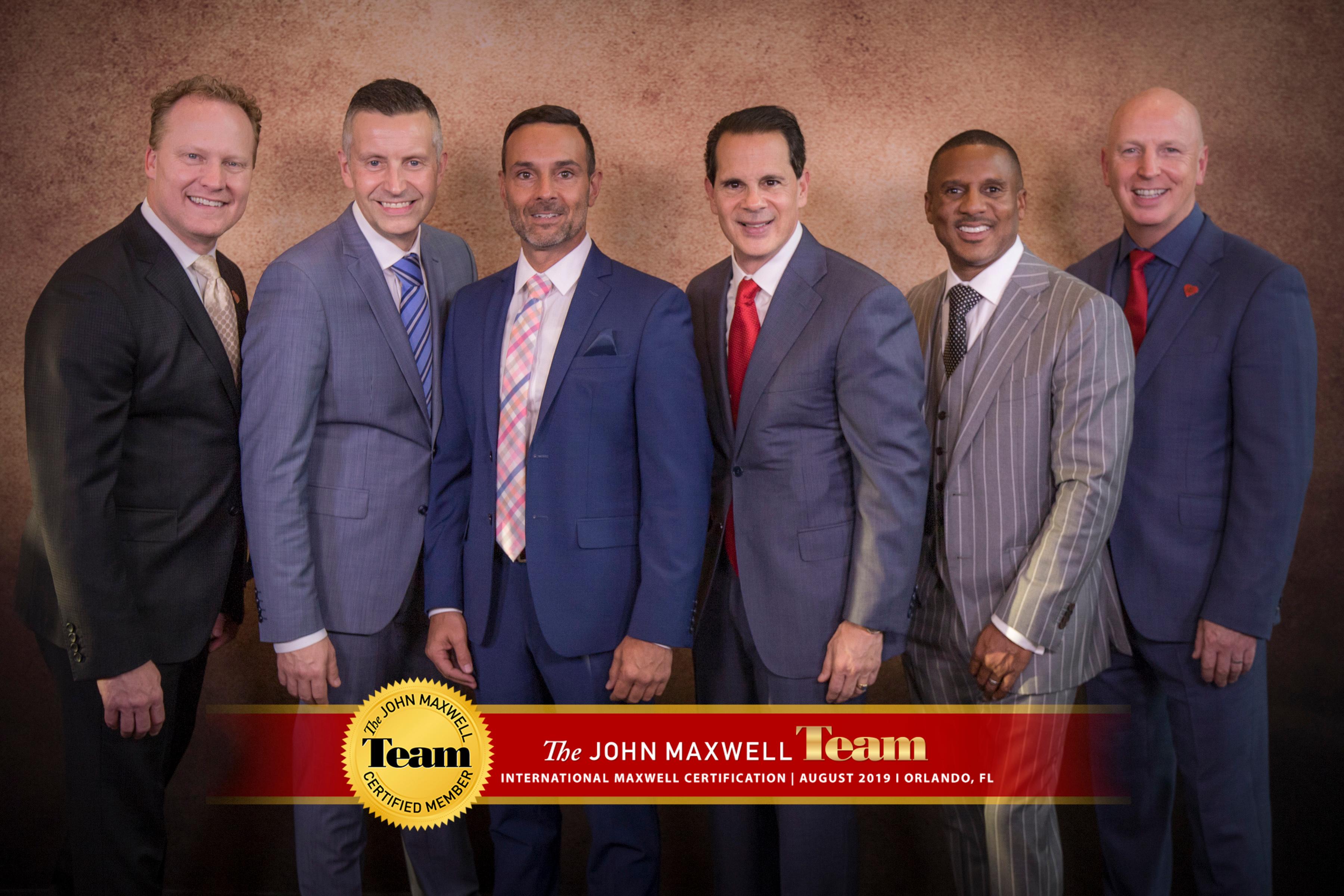 Pictured with Maxwell Mentorship Team