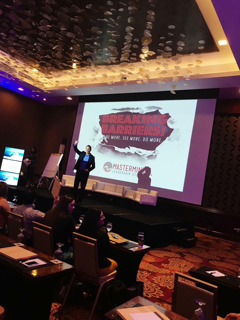 Michael Bult Leads Breaking Barriers Event Internationally