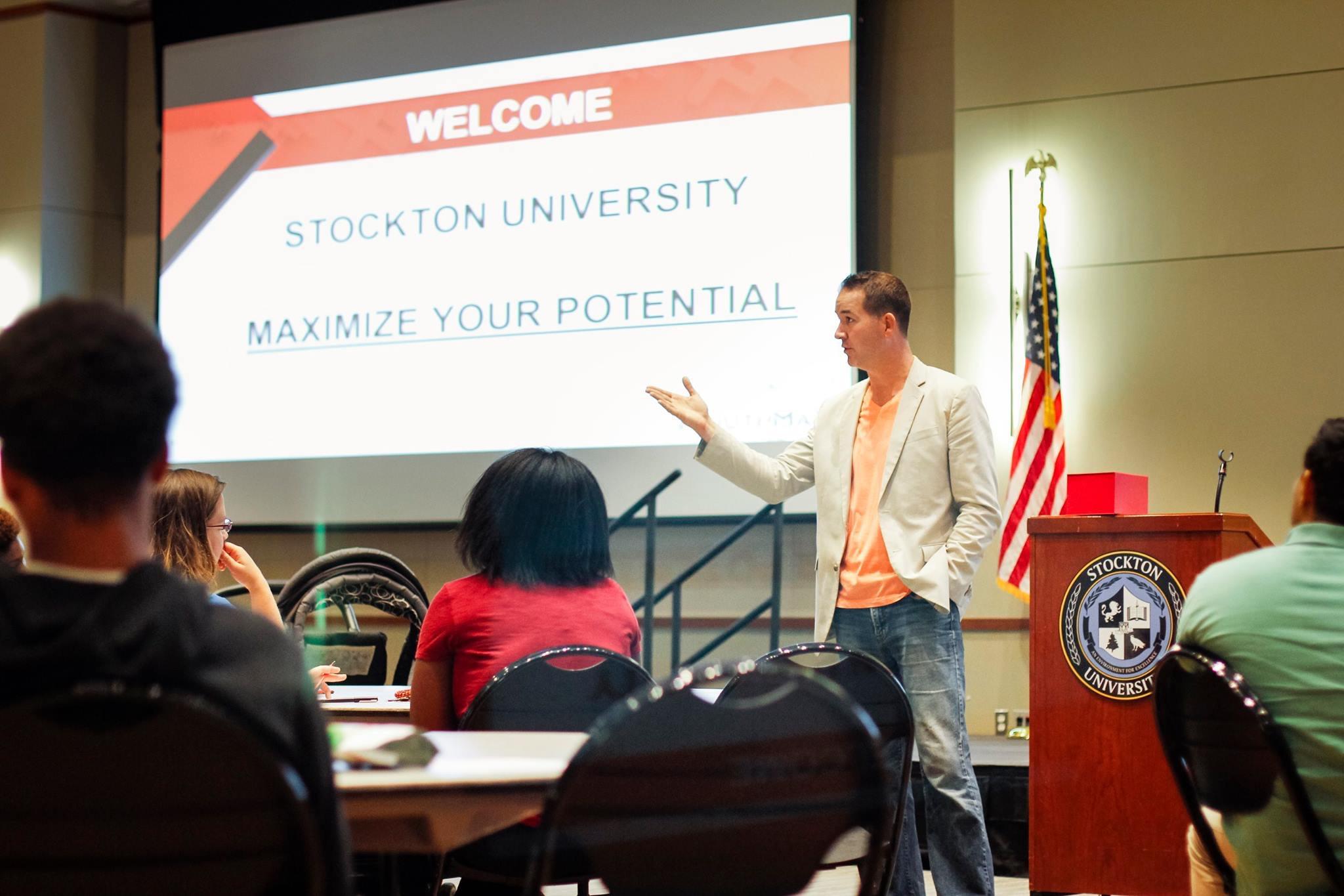 Michael Bult Connects With Diverse Audience of University Students