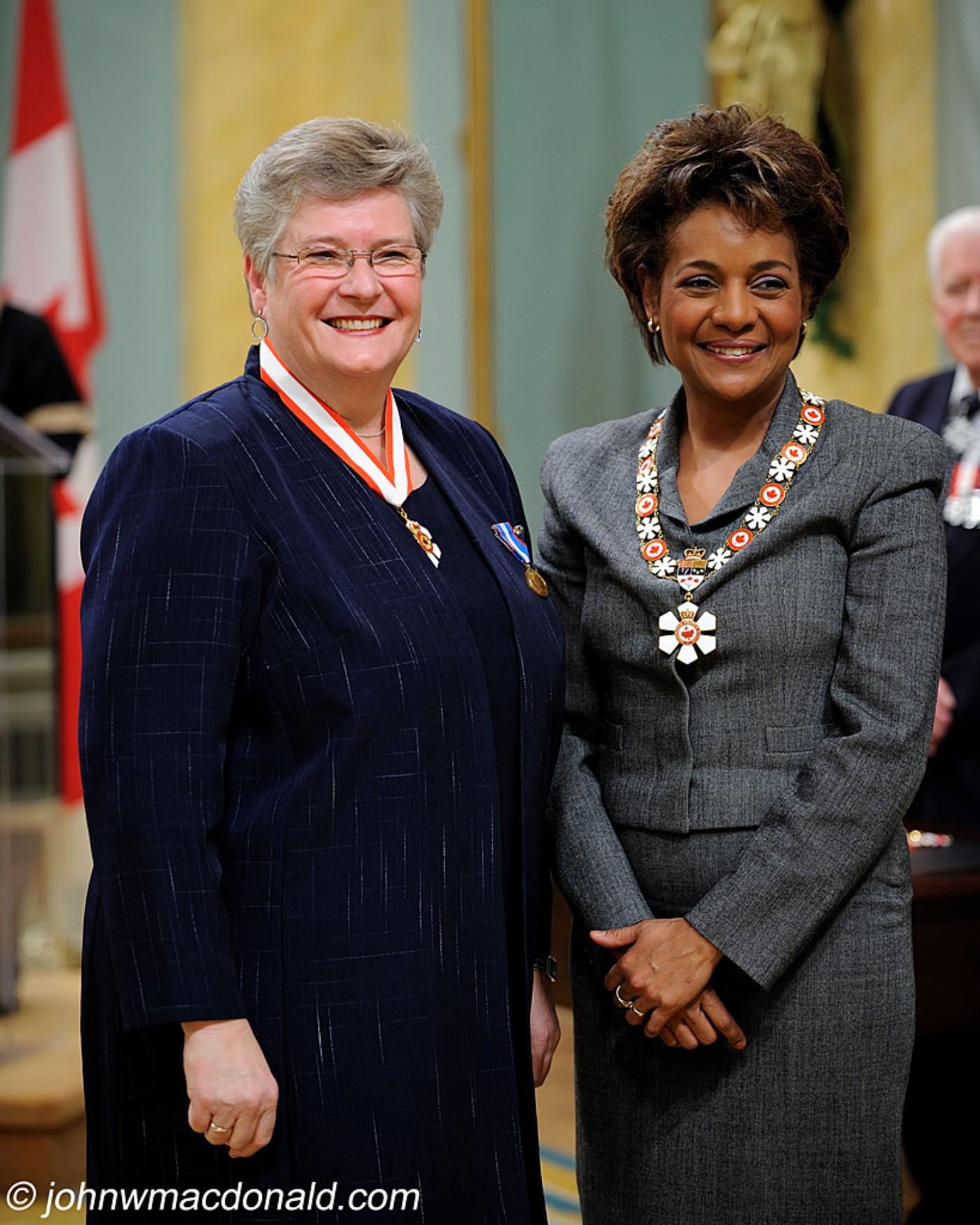 Deborah Grey - Receiving Order of Canada