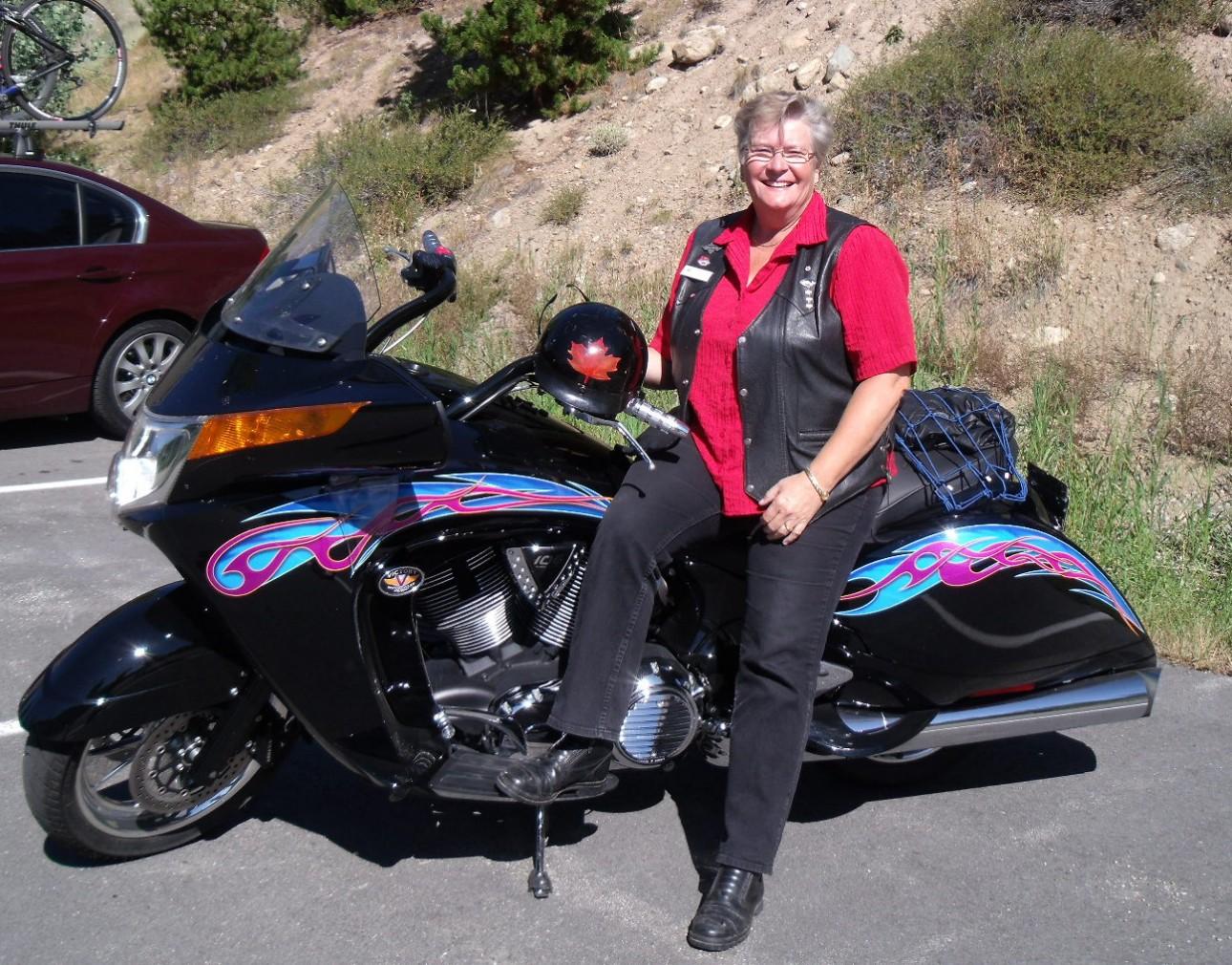Deborah Grey - 2010 Victory Vision Motorcycle