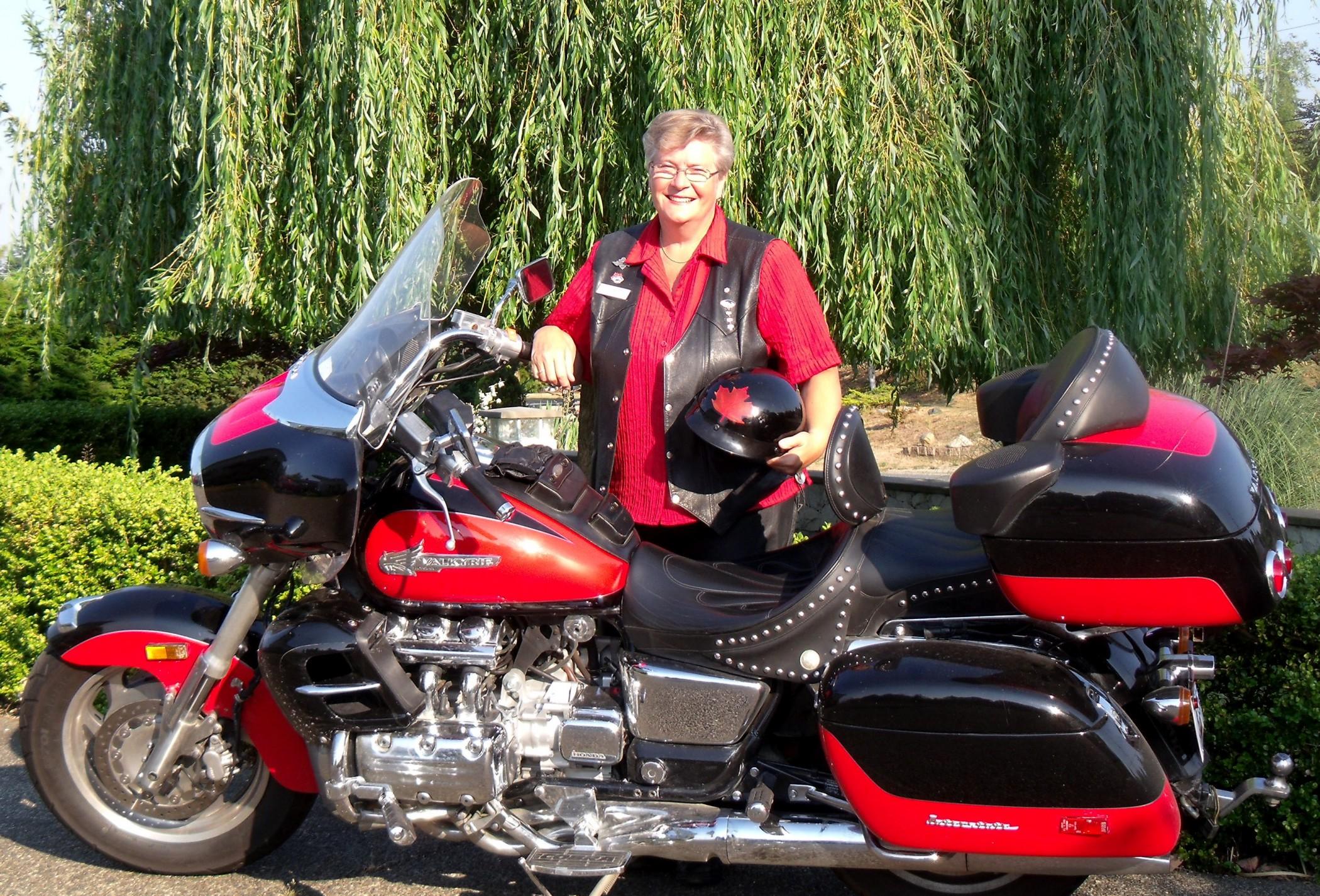 Deborah Gery - Honda Valkyrie Motorcycle