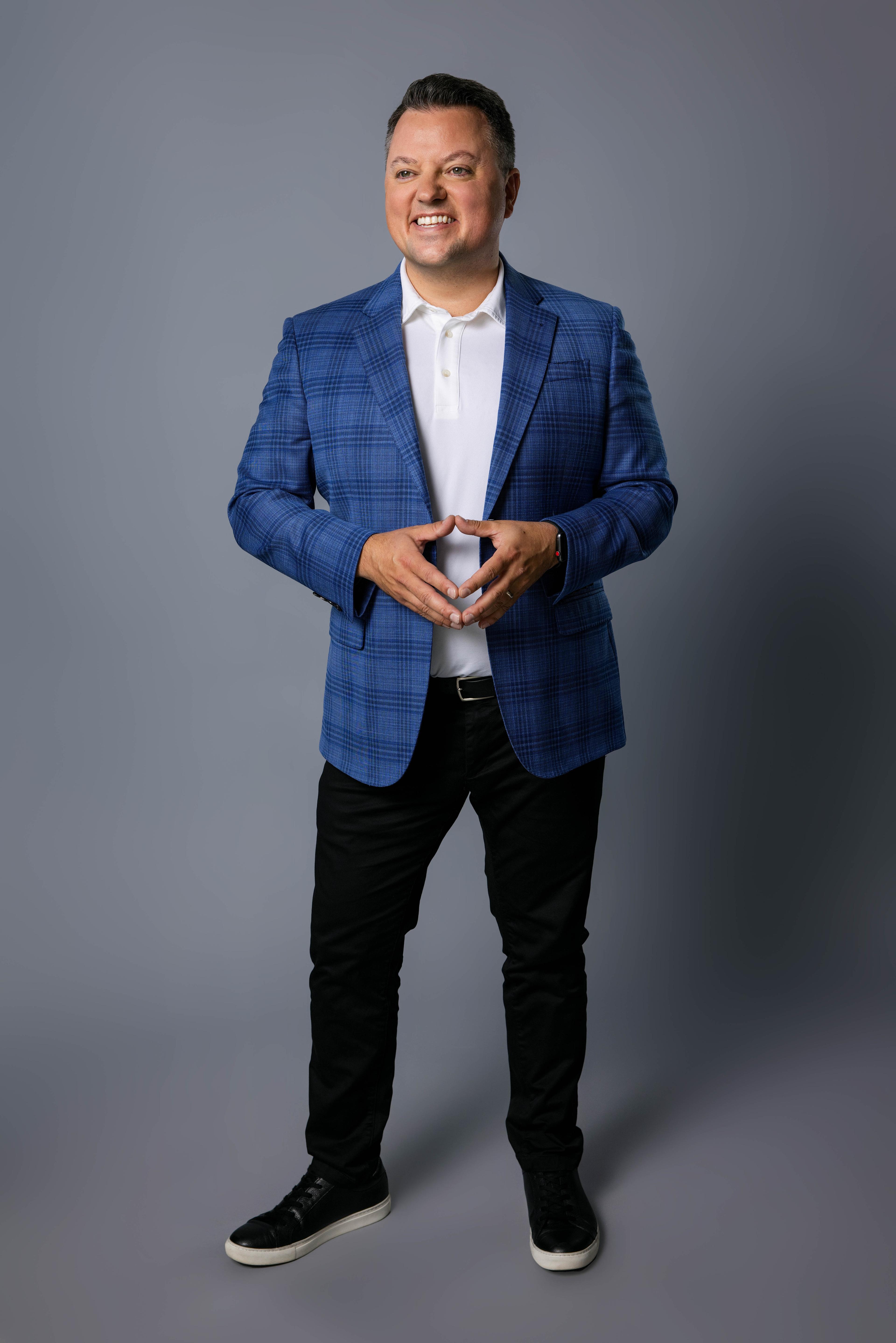 Ryan Jenkins Full Body Standing