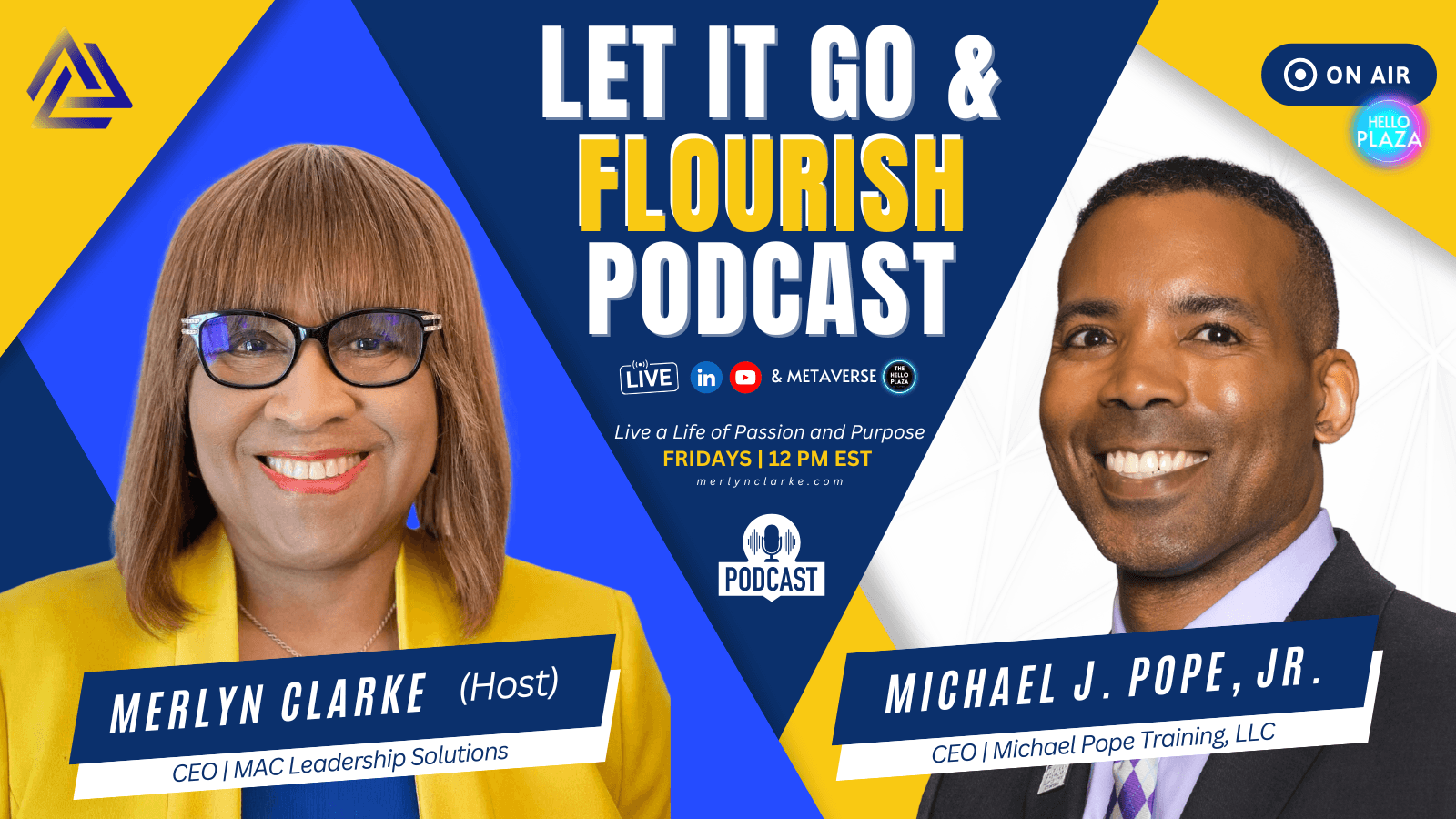 Podcast Flyer With Guest