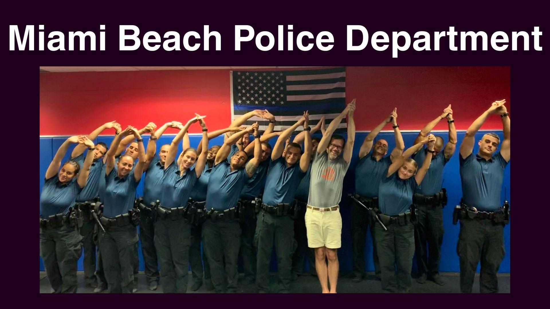 Somatic Relief Yoga Miami Beach Police