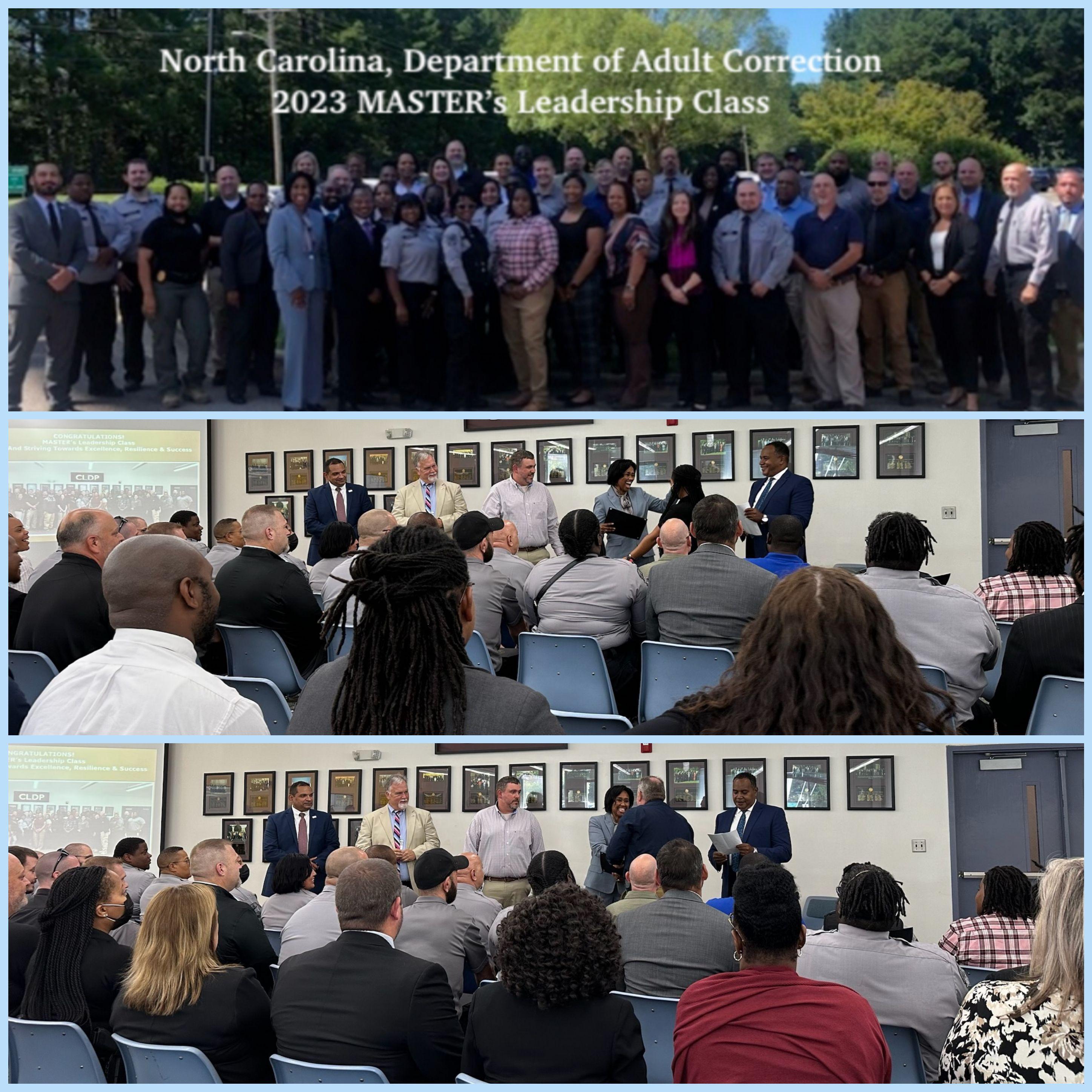 MASTER's (Moving And Striving Toward Excellence & Resilience In Corrections!) Cl