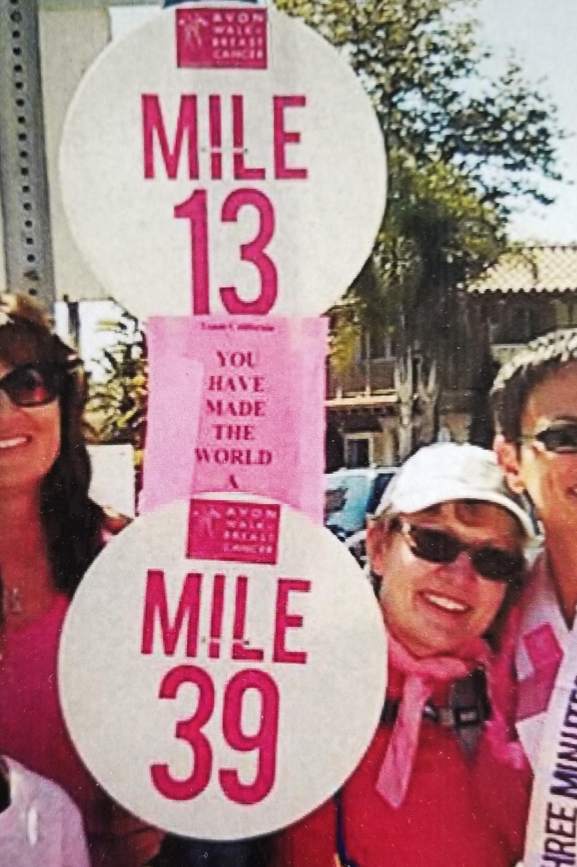 Kathleen Brooks: Walking marathons for causes