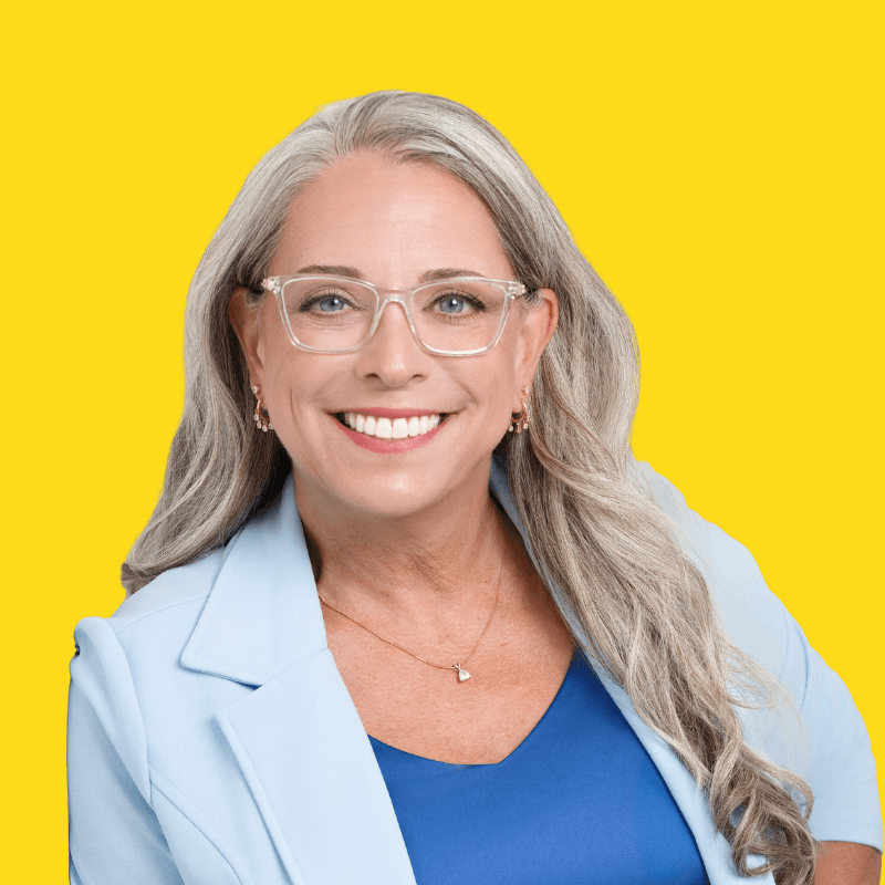 Linda Grizely Headshot -yellow back
