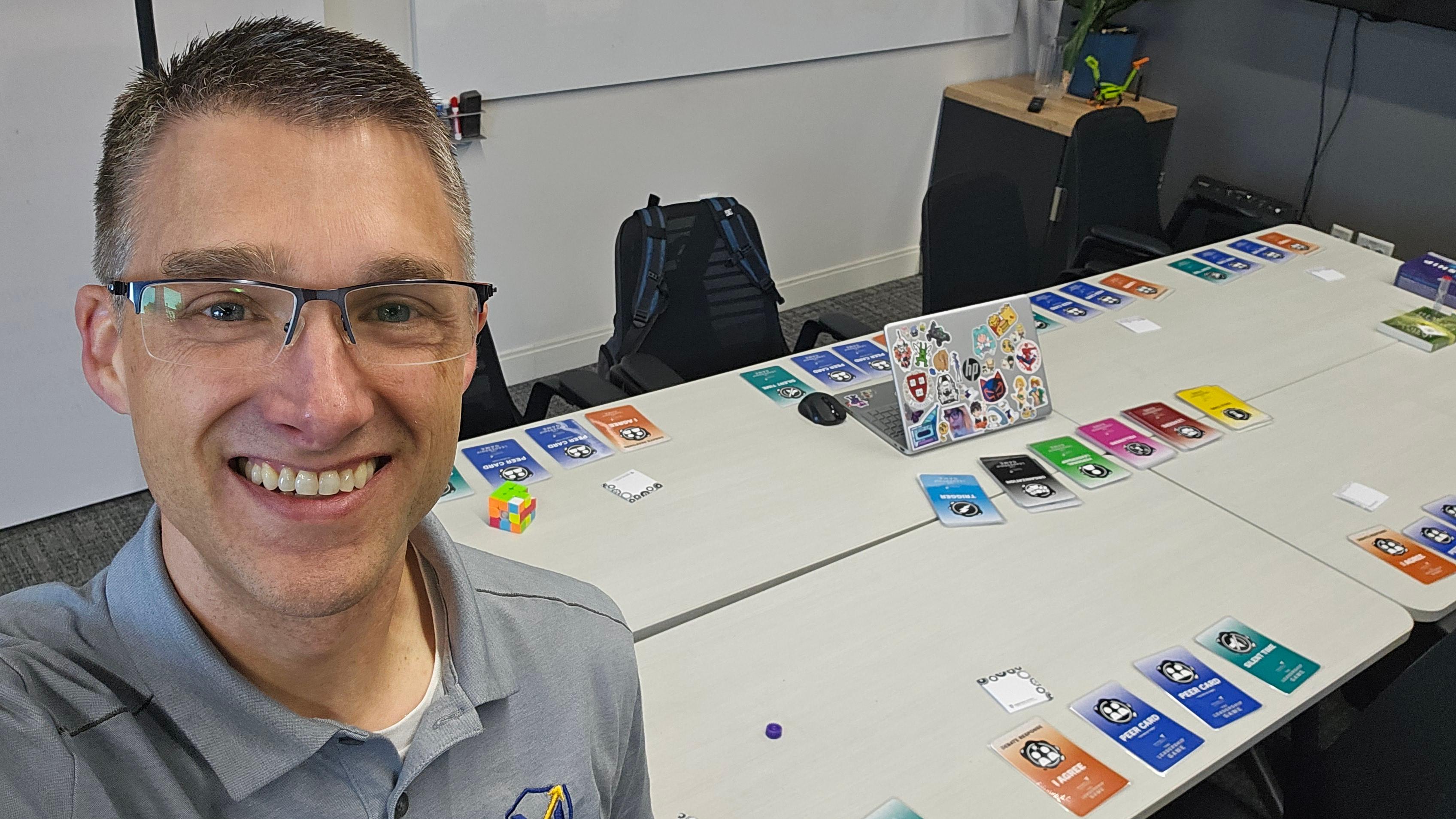 The Leadership Game setup