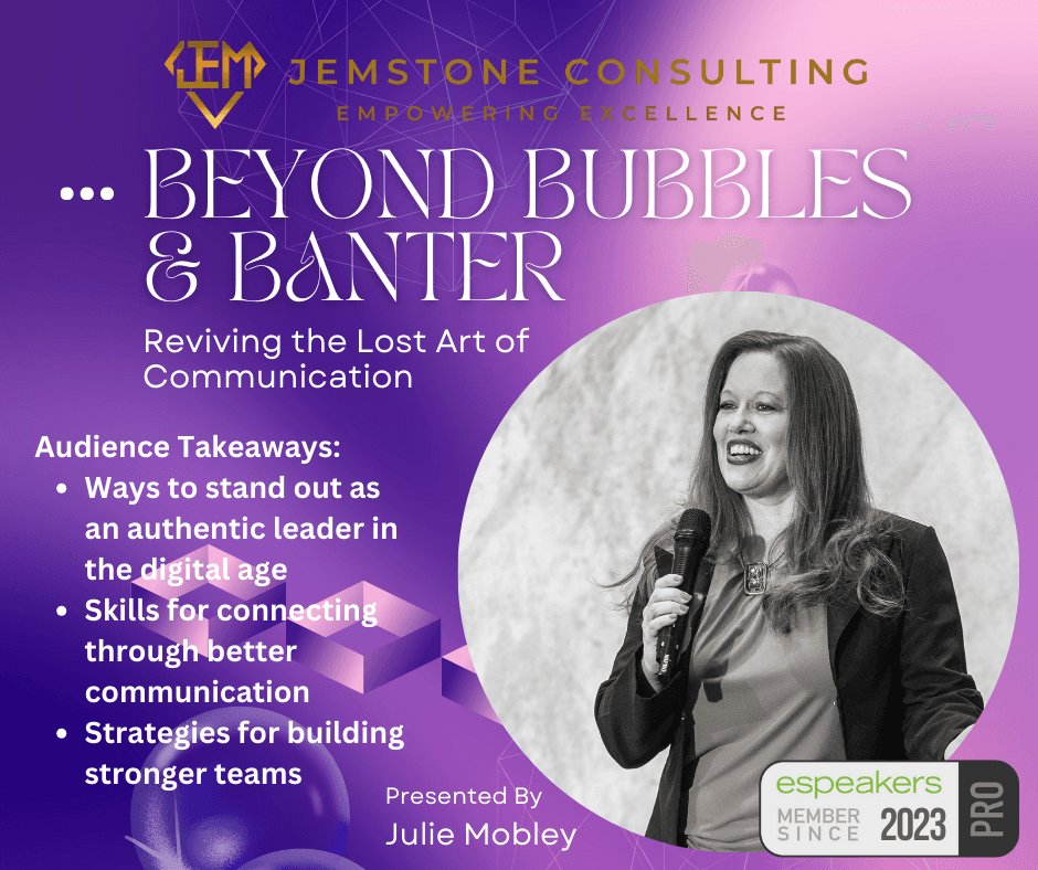 Beyond Bubbles & Banter