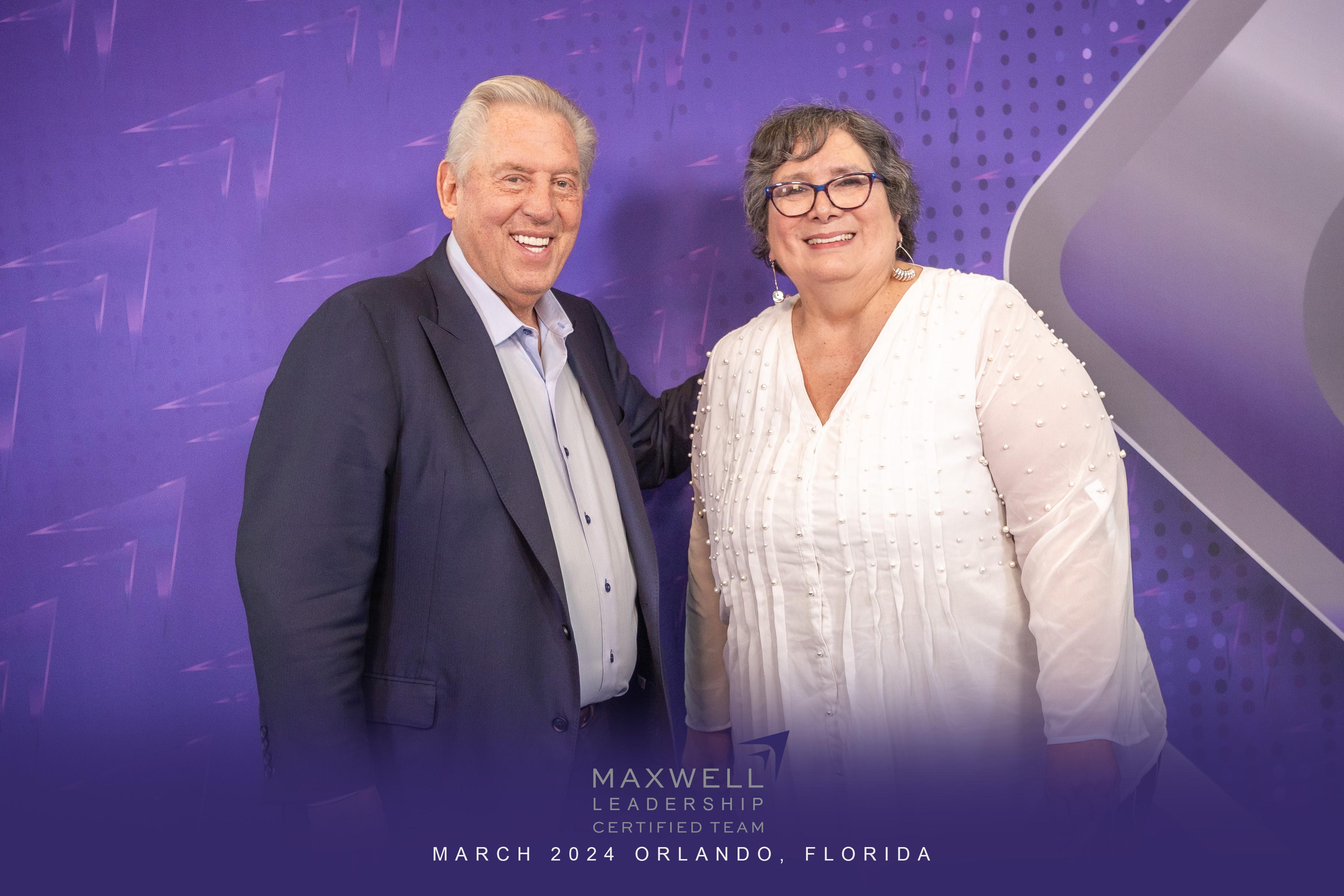 John Maxwell with Dawn Erickson