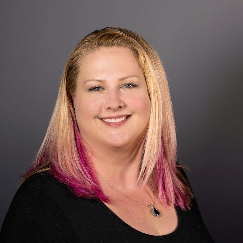 Nicole Ensmenger Profile Pink Hair