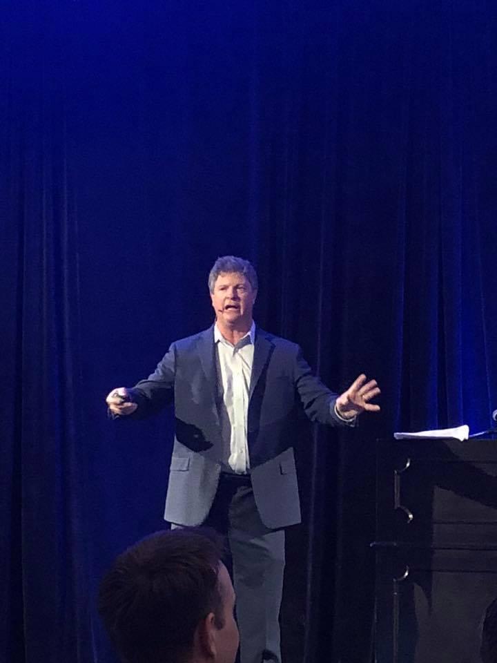 Greg Schwem on stage