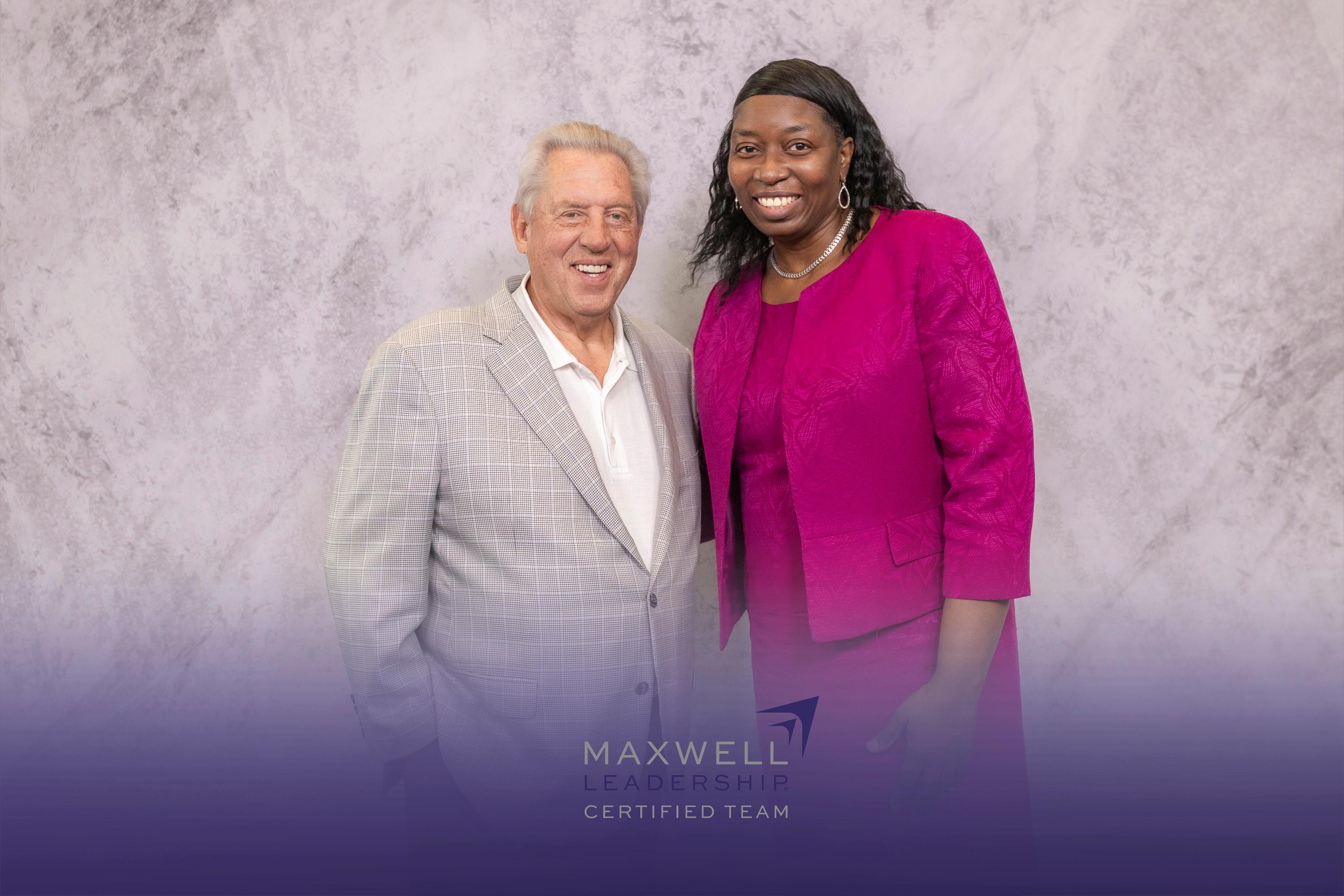 John Maxwell and Sharon James
