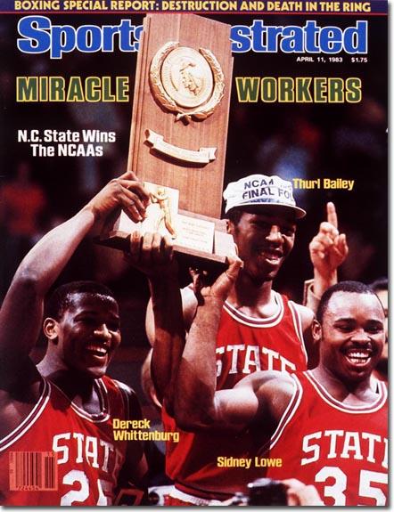 Sports Illustrated Cover of '83 NCAA Champions