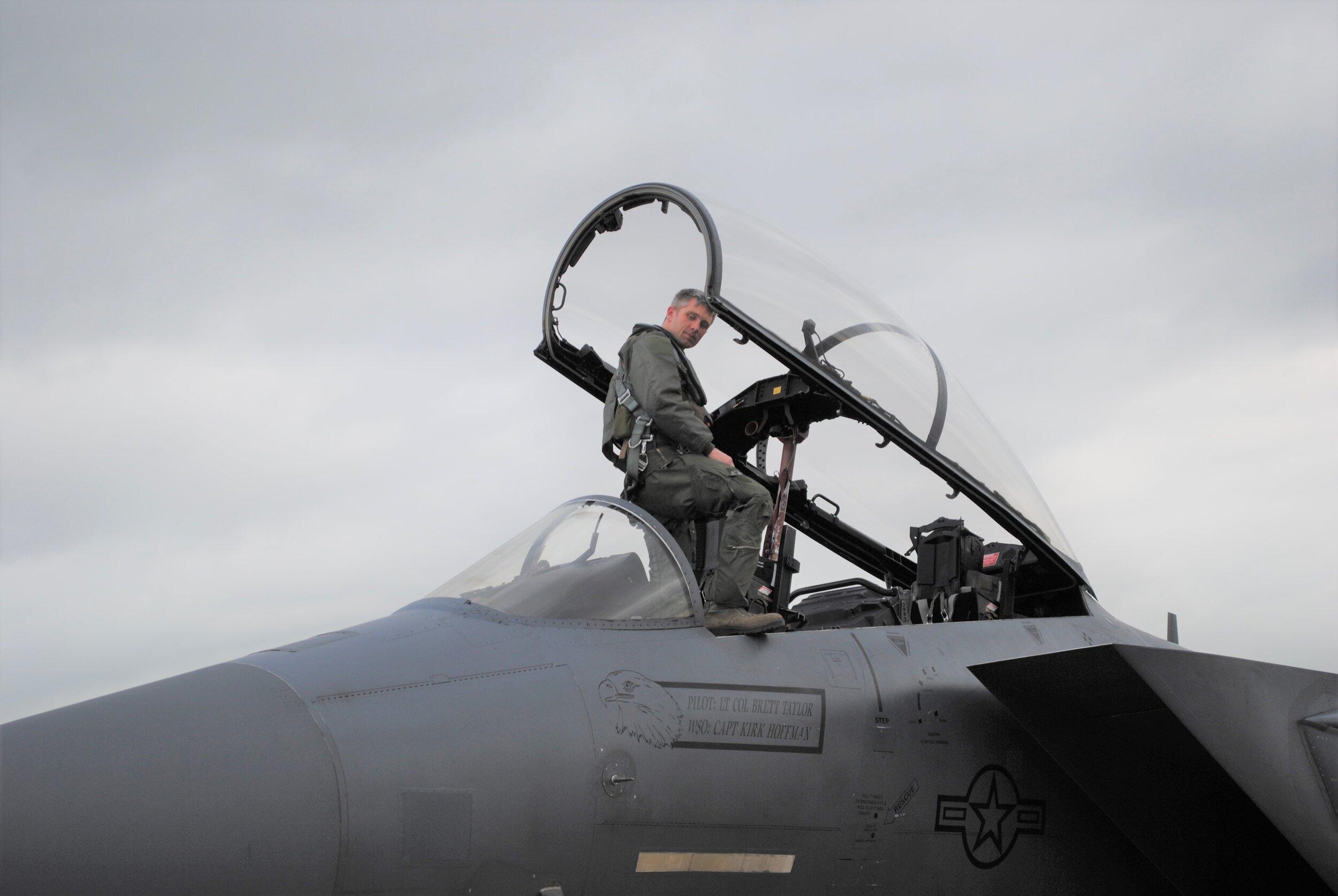 Brandon Williams Fighter Pilot, F-15E