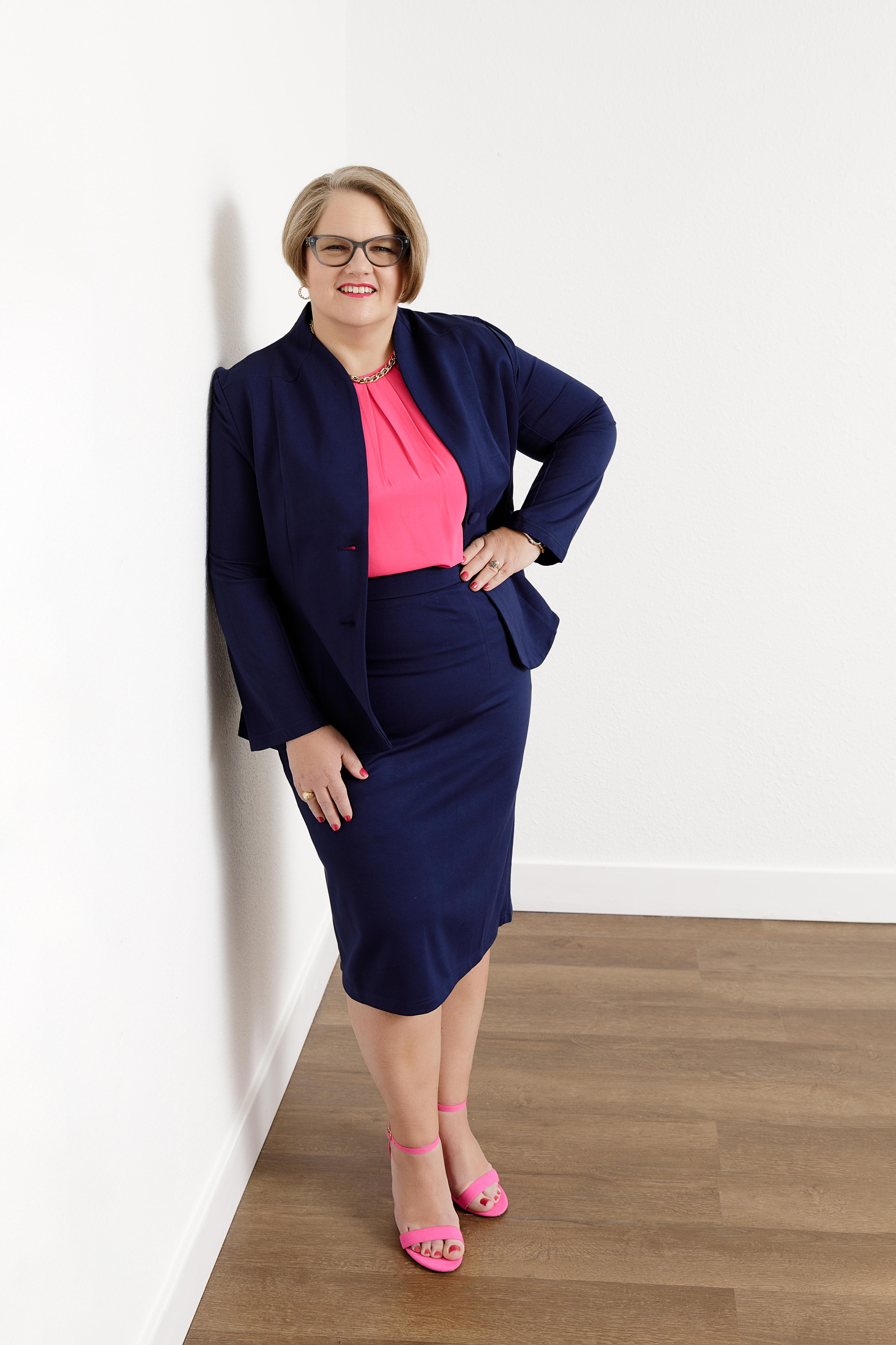 Dr. Carol Wheeler full body photo