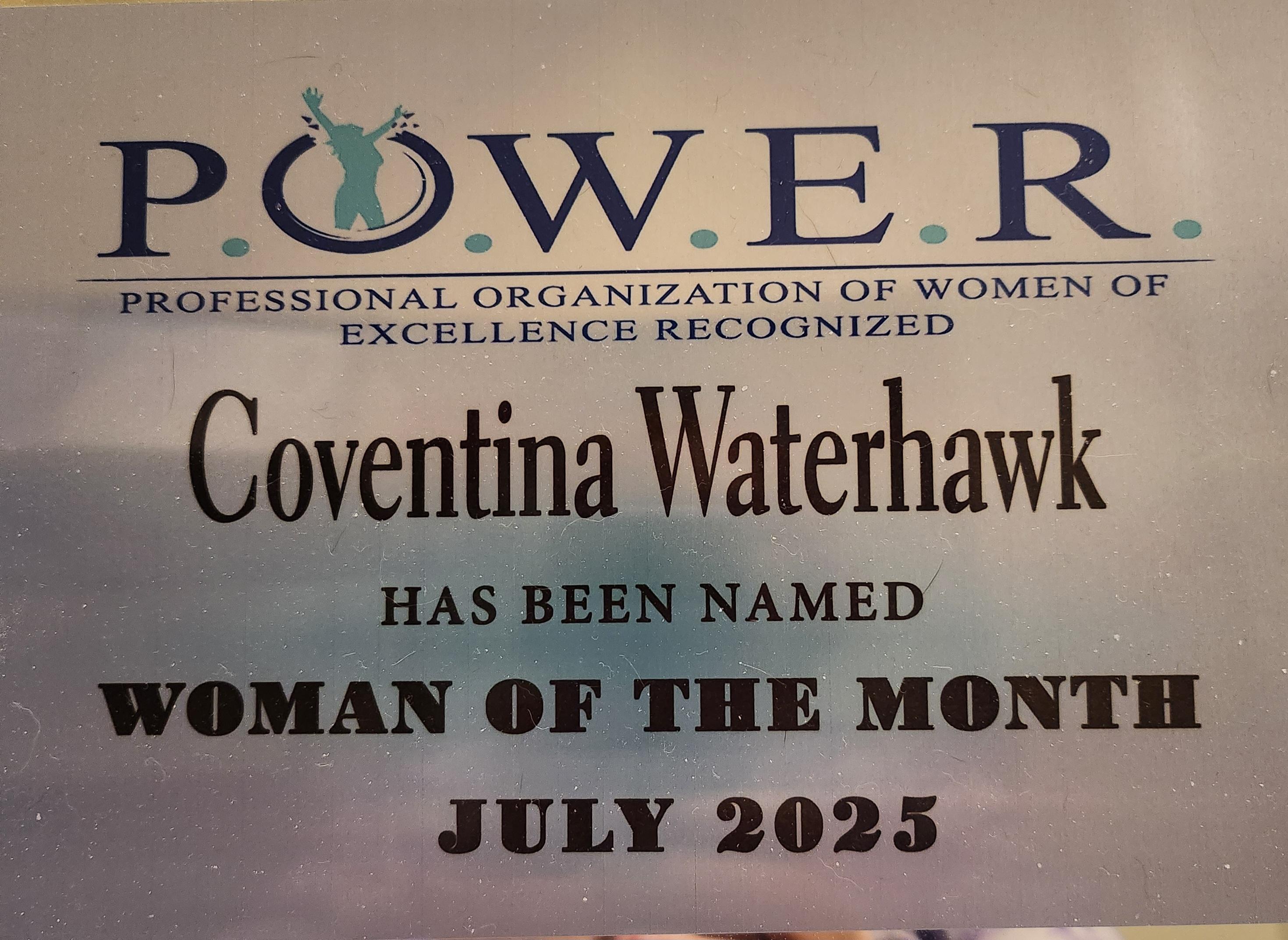 Woman of the Month-July
