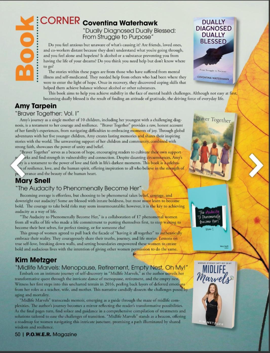 Bestseller highlighted in POWER Fall Edition