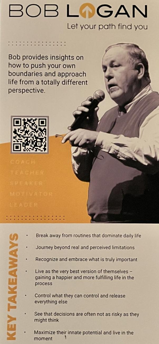 Bob Logan promo card