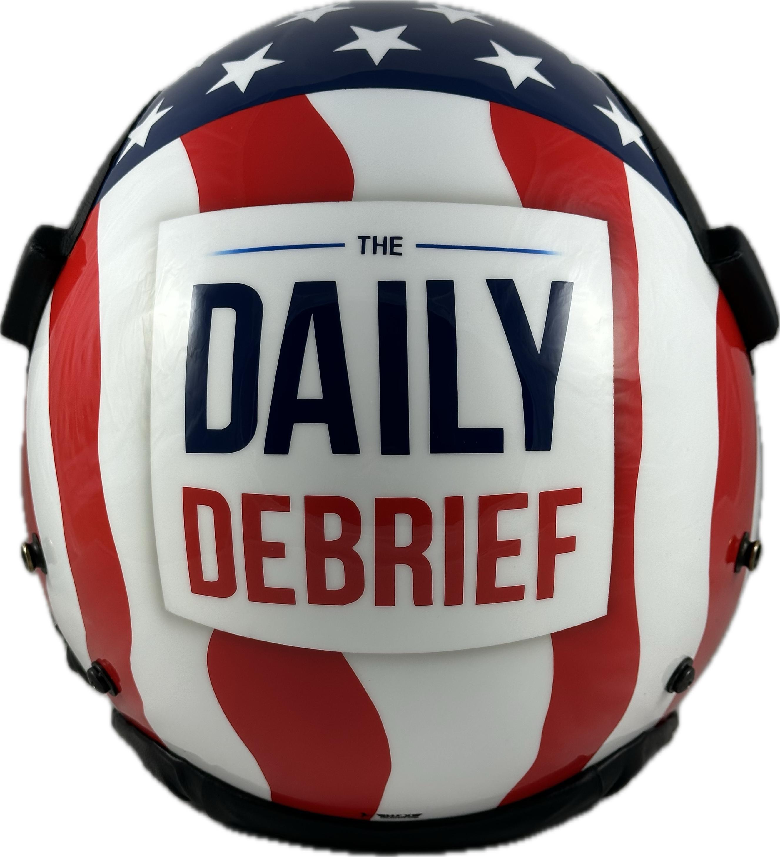 The Daily Debrief Fighter Pilot Helmet