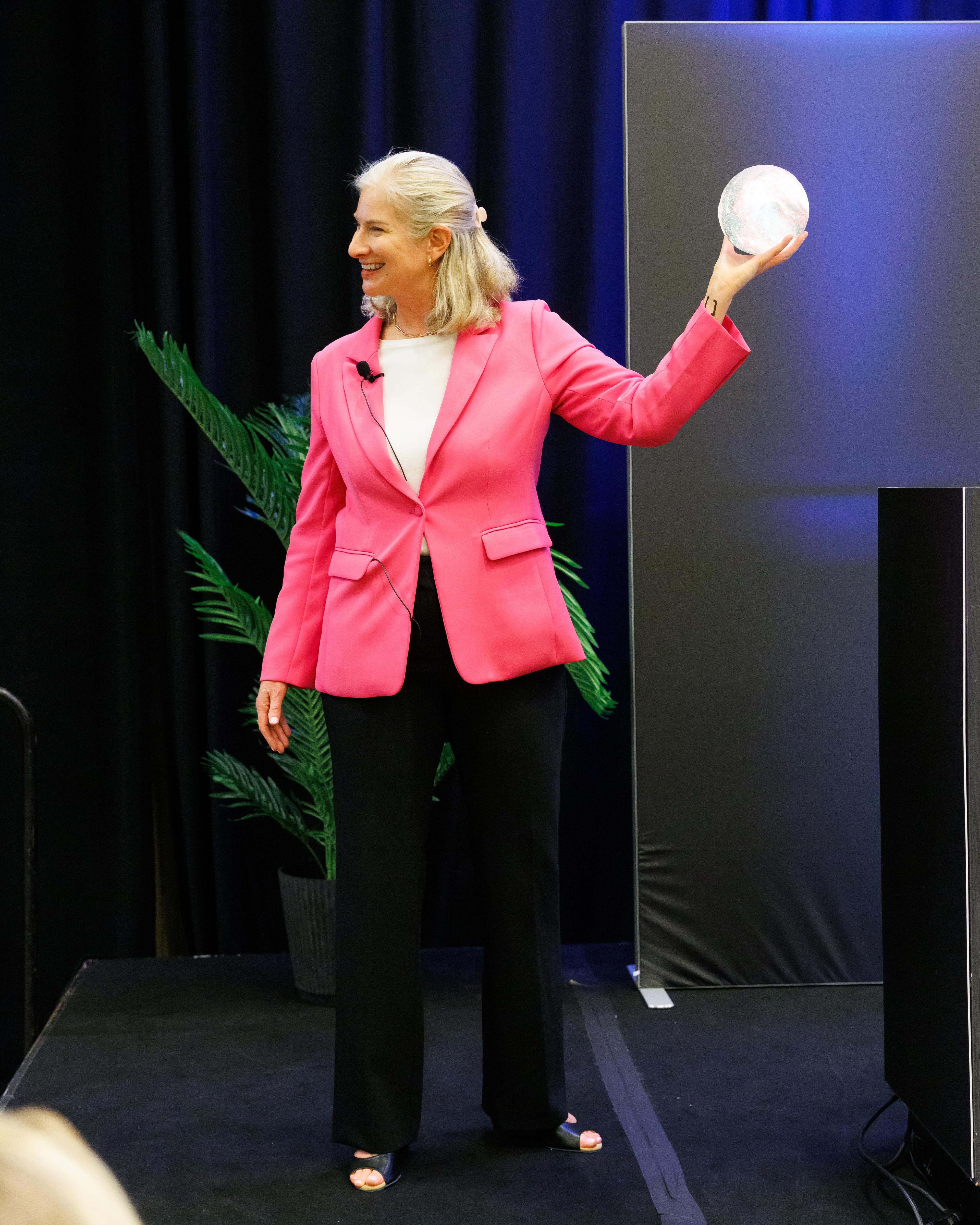 Lisa Conners keynote on stage