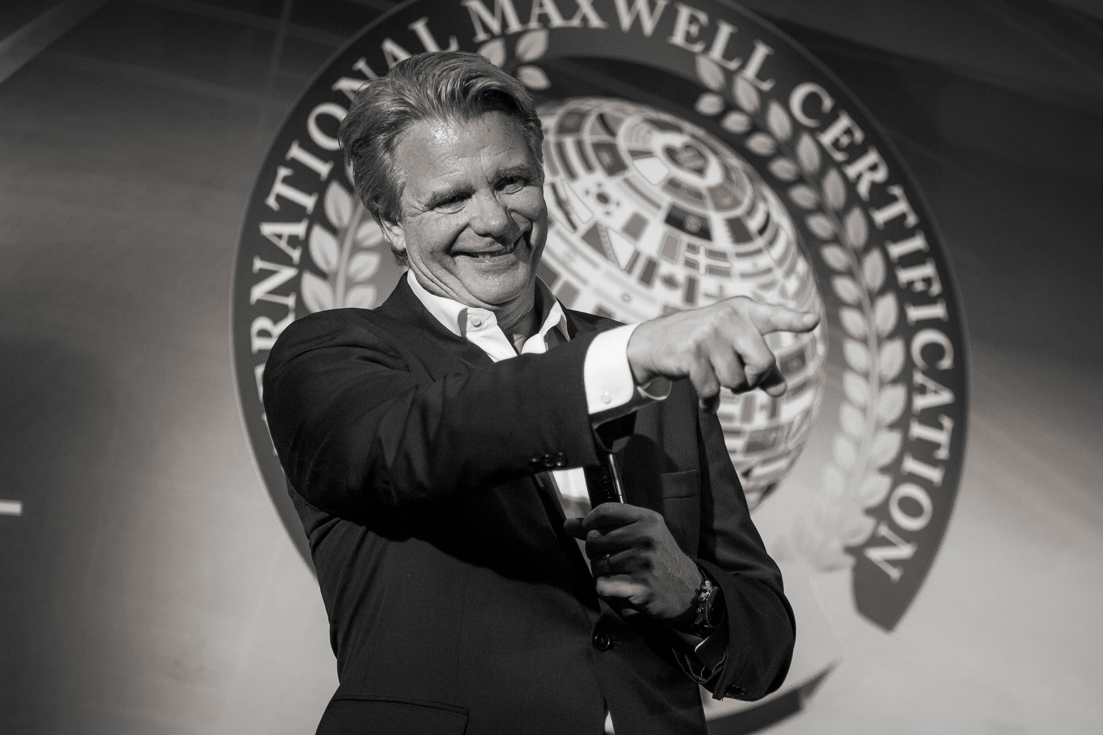 Addressing the John Maxwell team